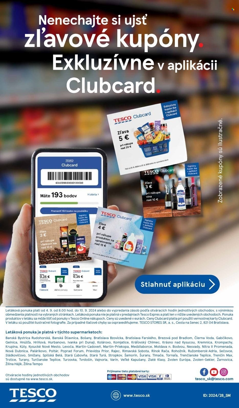 Leták TESCO supermarket - 4.9.2024 - 10.9.2024. Strana 26