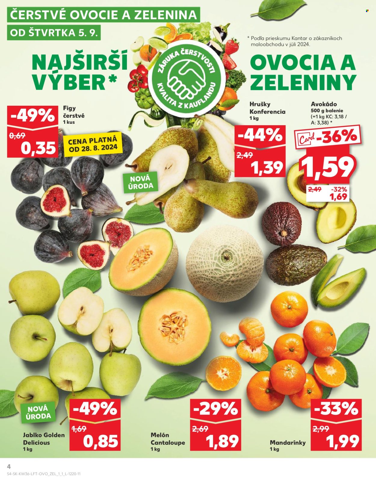 Leták Kaufland - 5.9.2024 - 11.9.2024. Strana 4