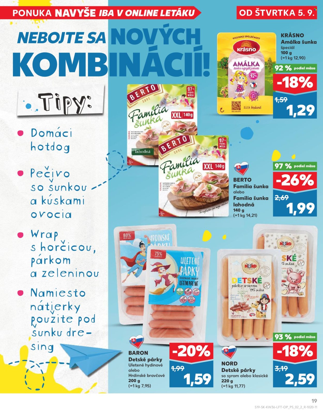 Leták Kaufland - 5.9.2024 - 11.9.2024. Strana 19