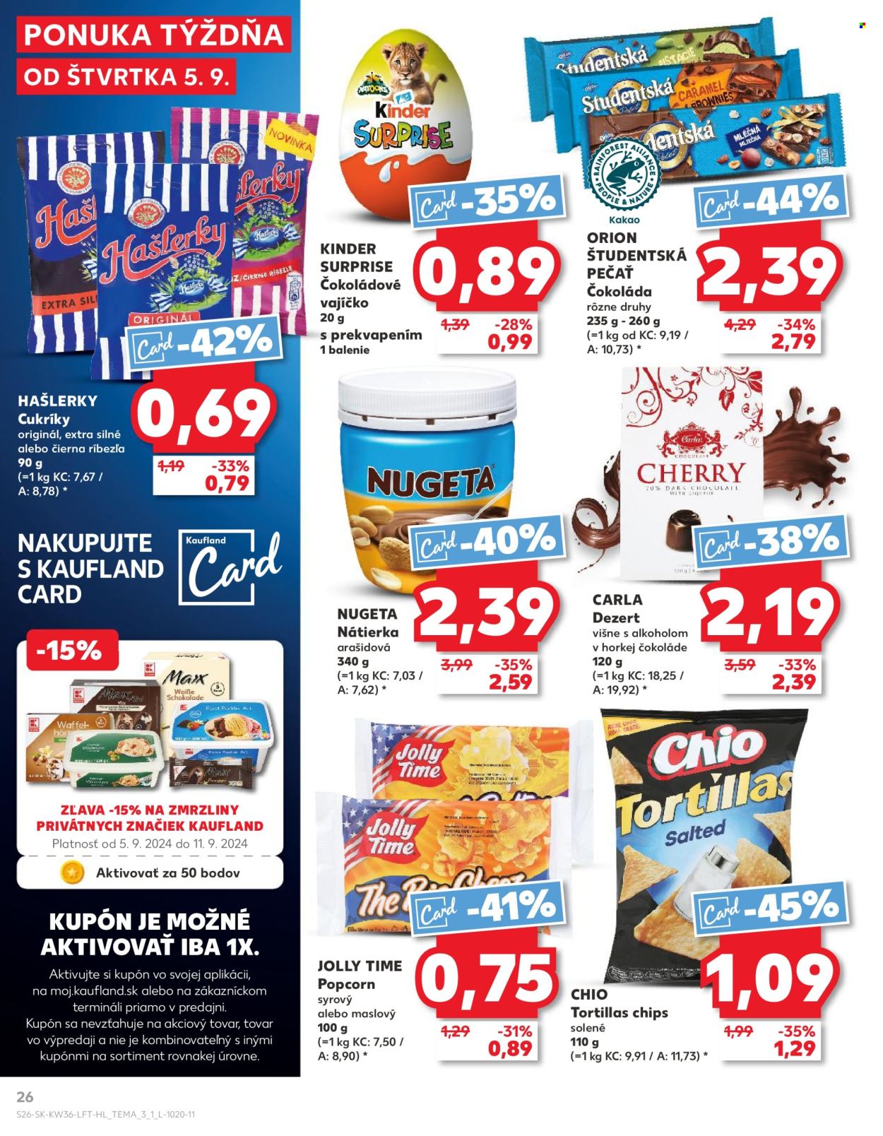 Leták Kaufland - 5.9.2024 - 11.9.2024. Strana 26