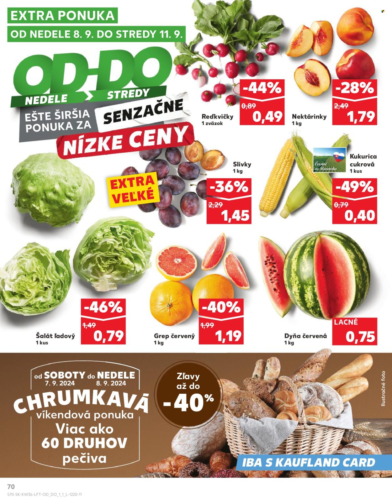 Leták Kaufland - 5.9.2024 - 11.9.2024. Strana 70