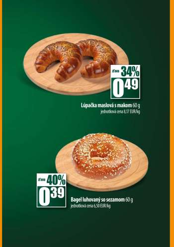 thumbnail - Bagel luhovaný so sezamom