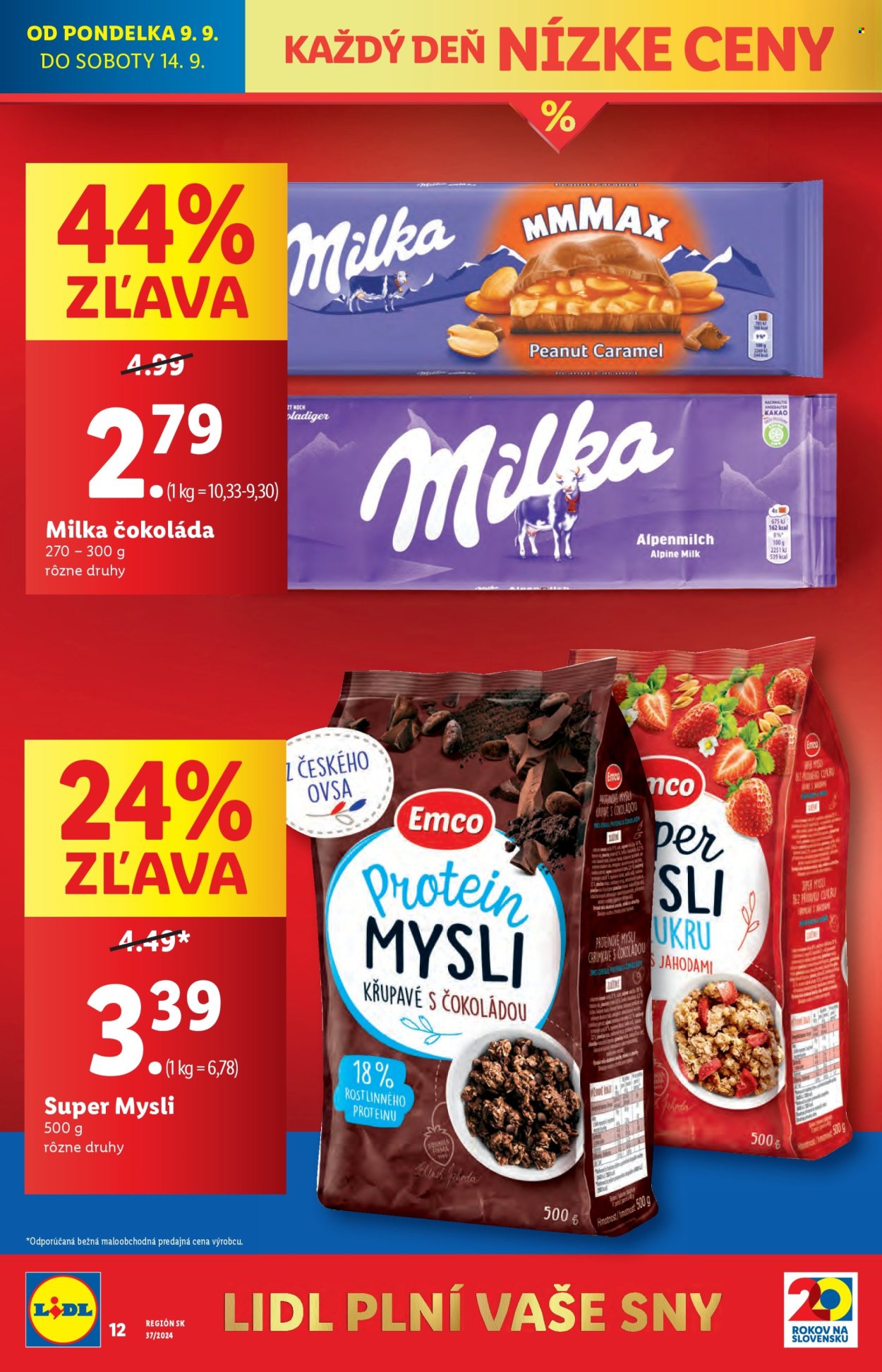Leták Lidl - 9.9.2024 - 14.9.2024. Strana 14