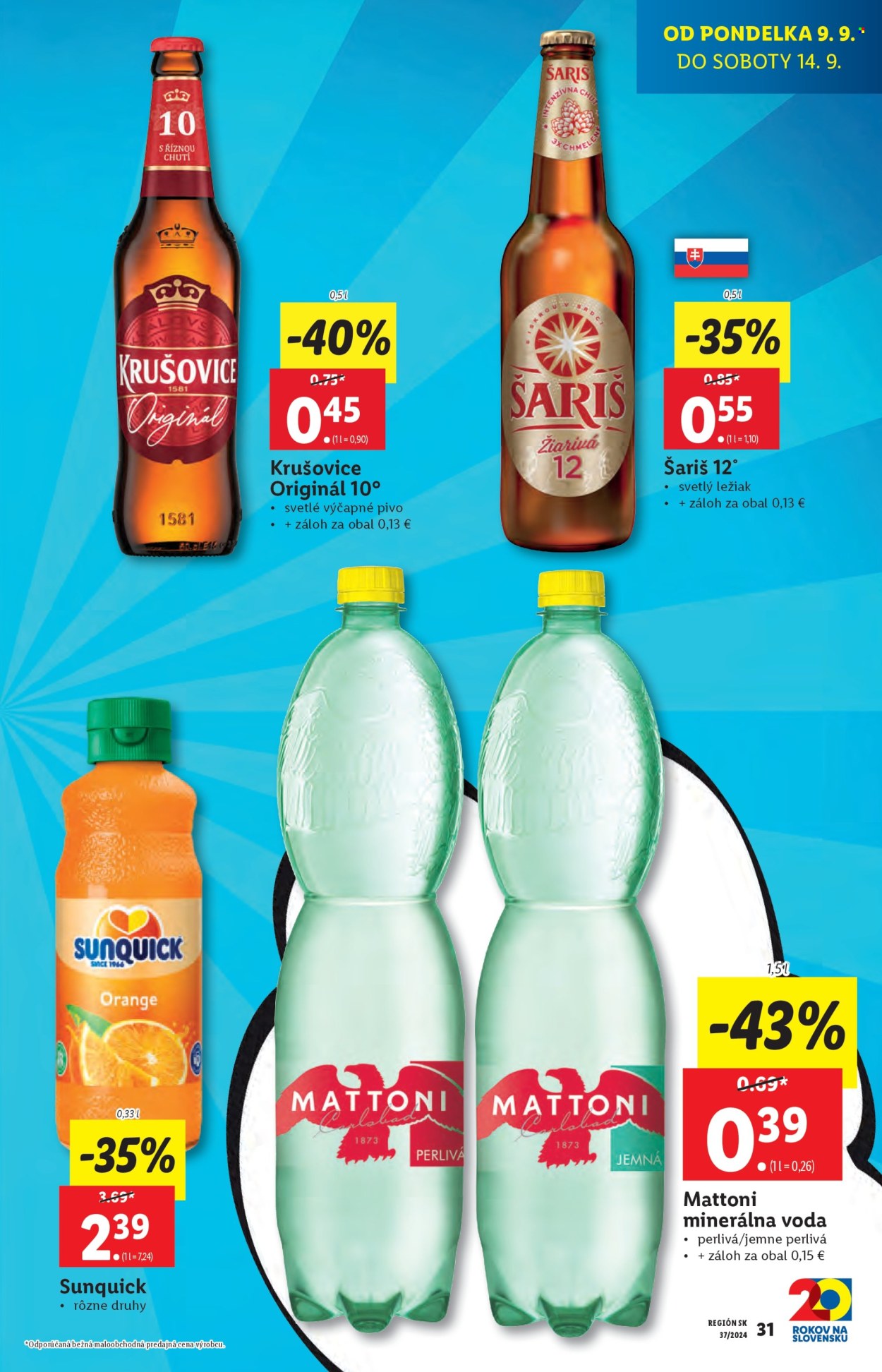 Leták Lidl - 9.9.2024 - 14.9.2024. Strana 35