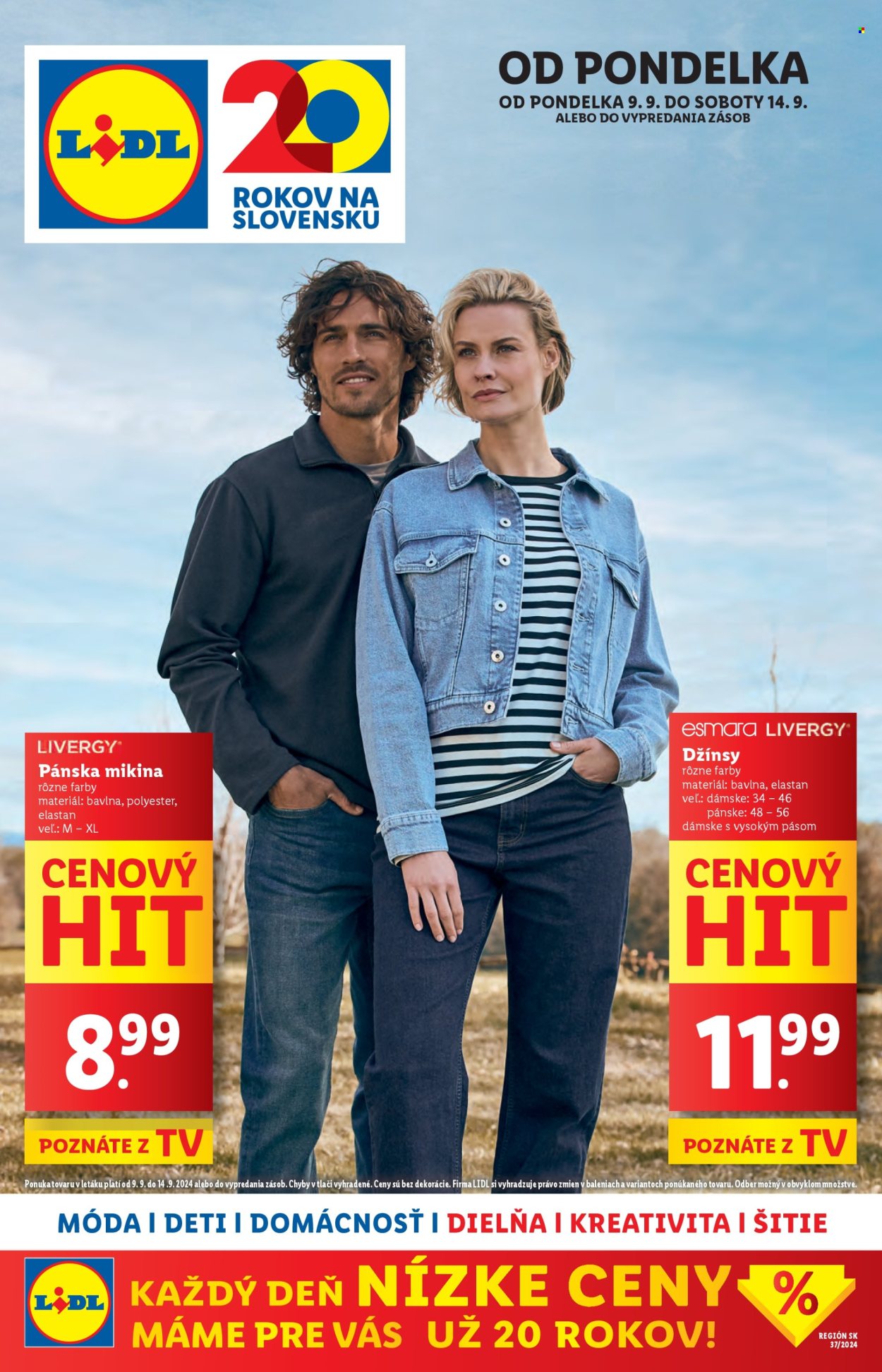 Leták Lidl - 9.9.2024 - 14.9.2024. Strana 47