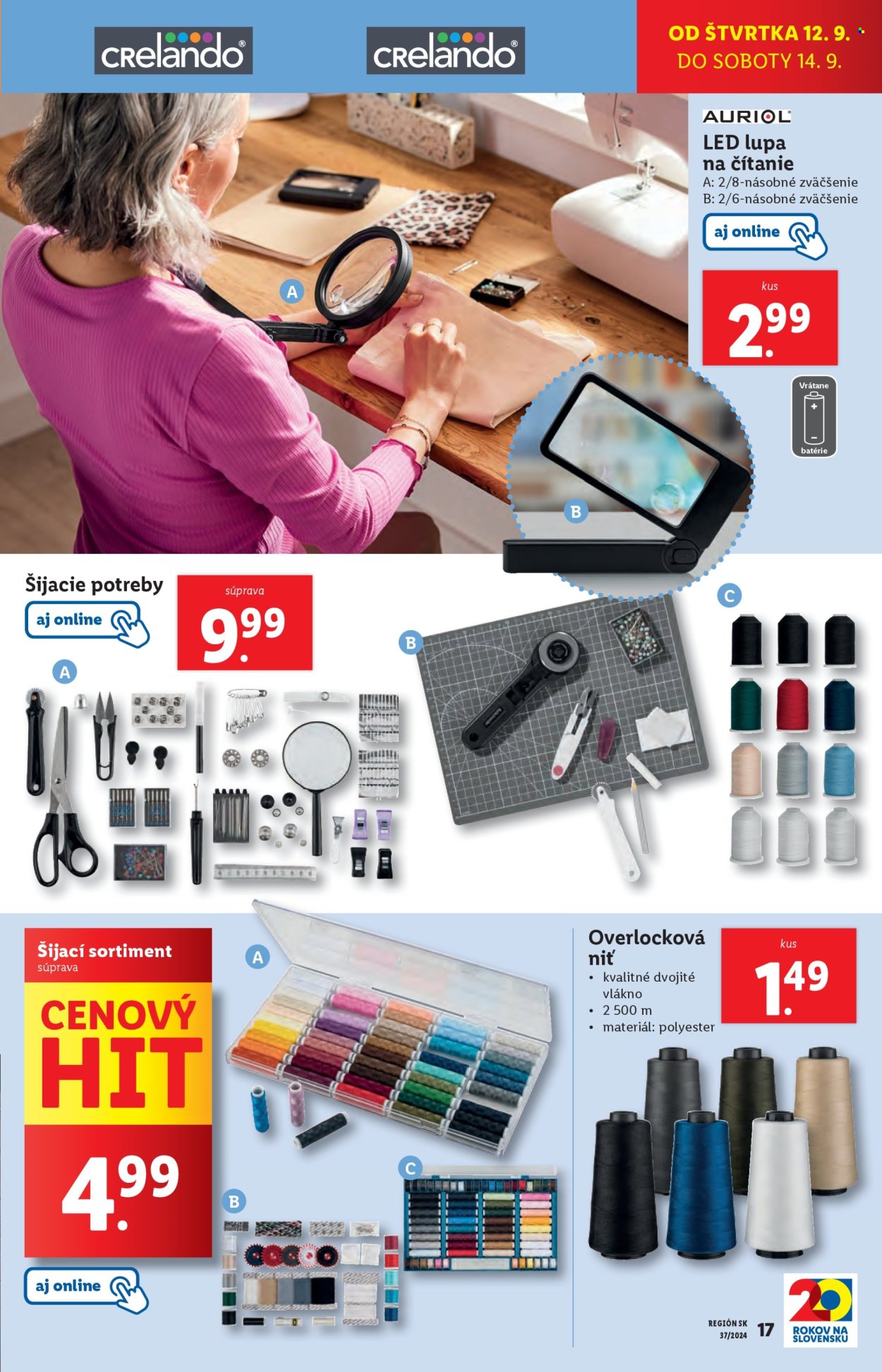 Leták Lidl - 9.9.2024 - 14.9.2024. Strana 62
