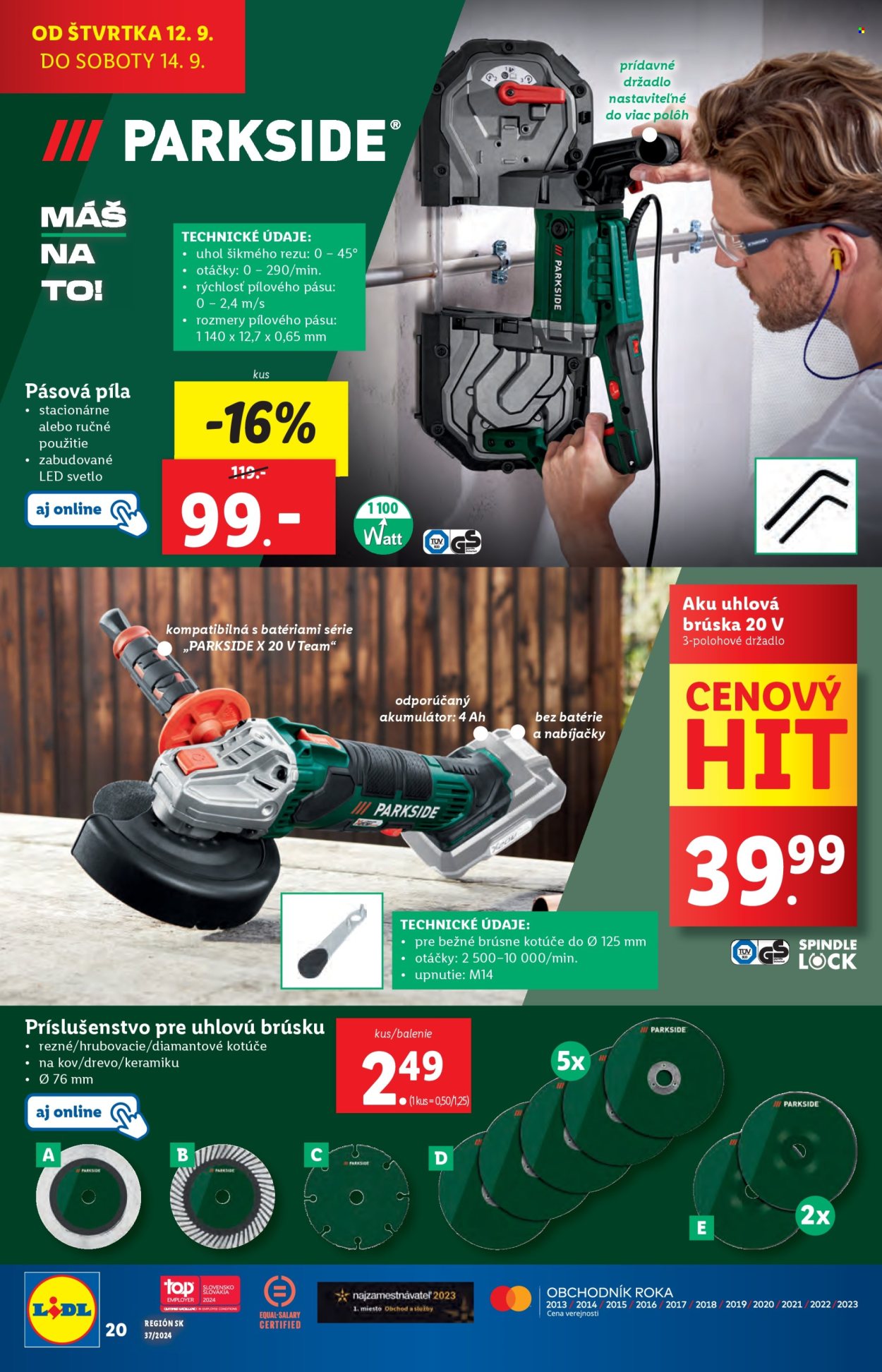 Leták Lidl - 9.9.2024 - 14.9.2024. Strana 64