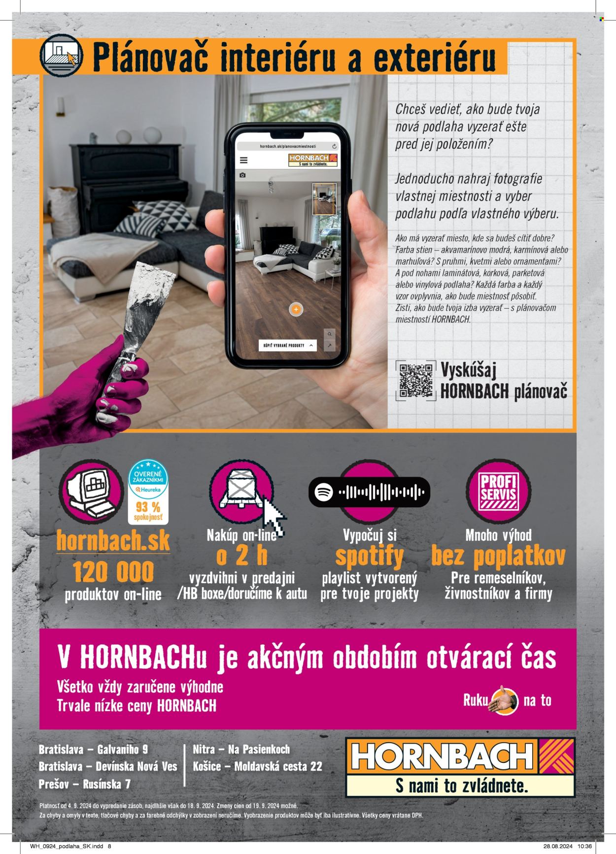 Leták Hornbach - 4.9.2024 - 18.9.2024. Strana 8