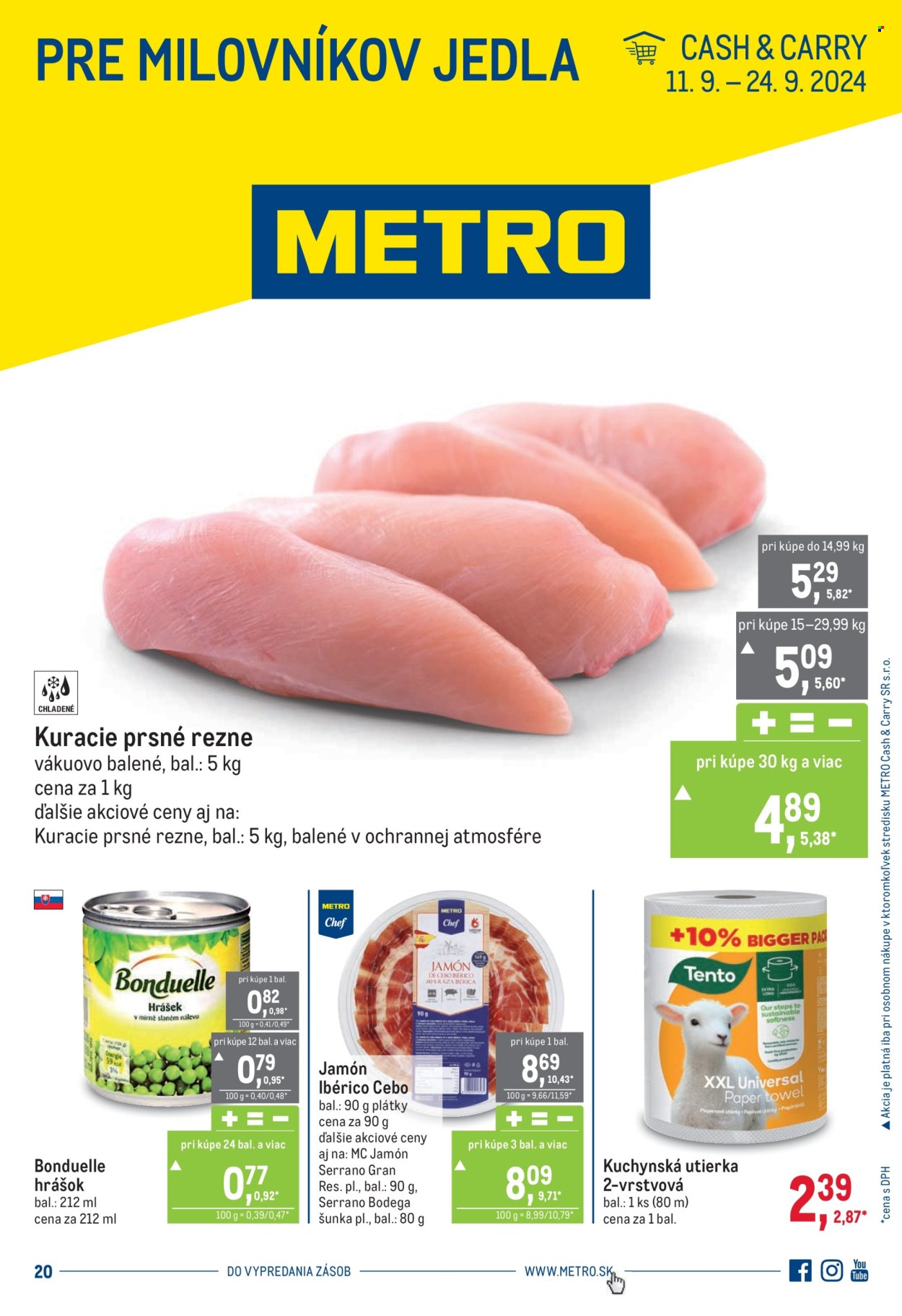 Leták Metro - 11.9.2024 - 24.9.2024. Strana 1
