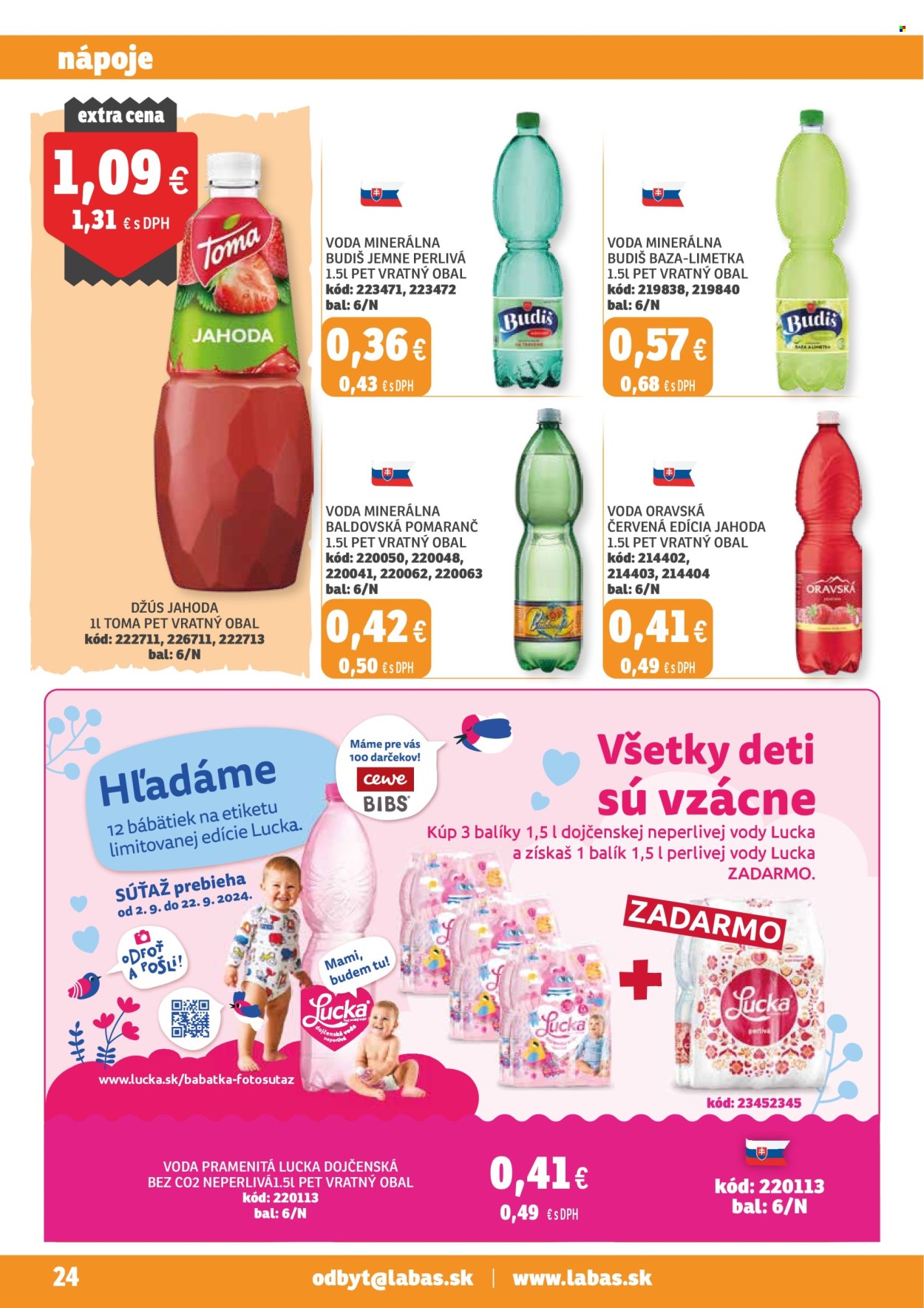 Leták Labaš - 6.9.2024 - 19.9.2024. Strana 24