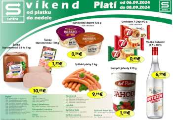 Leták Sintra - 6.9.2024 - 8.9.2024.