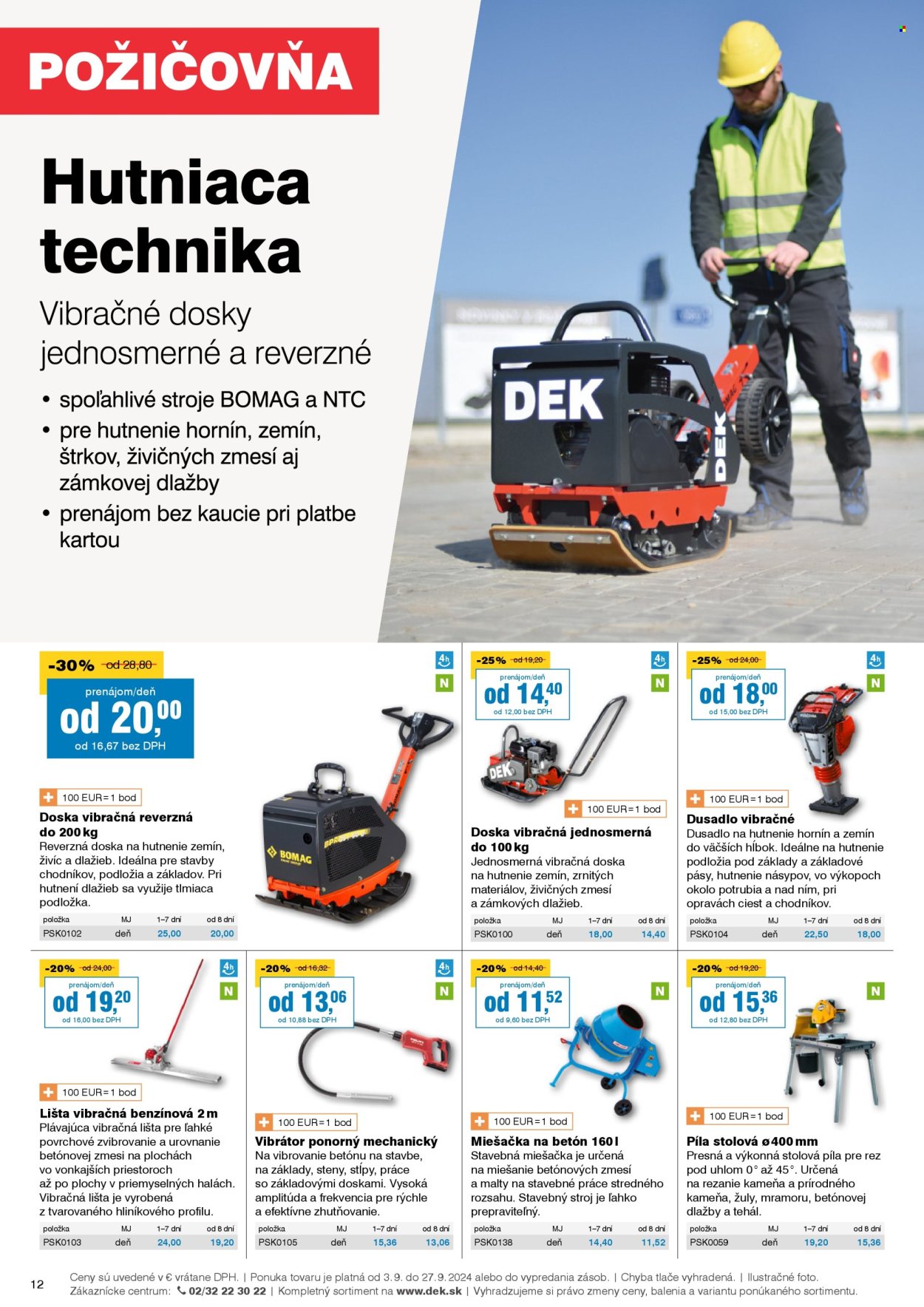 Leták DEK - 1.9.2024 - 30.9.2024. Strana 12