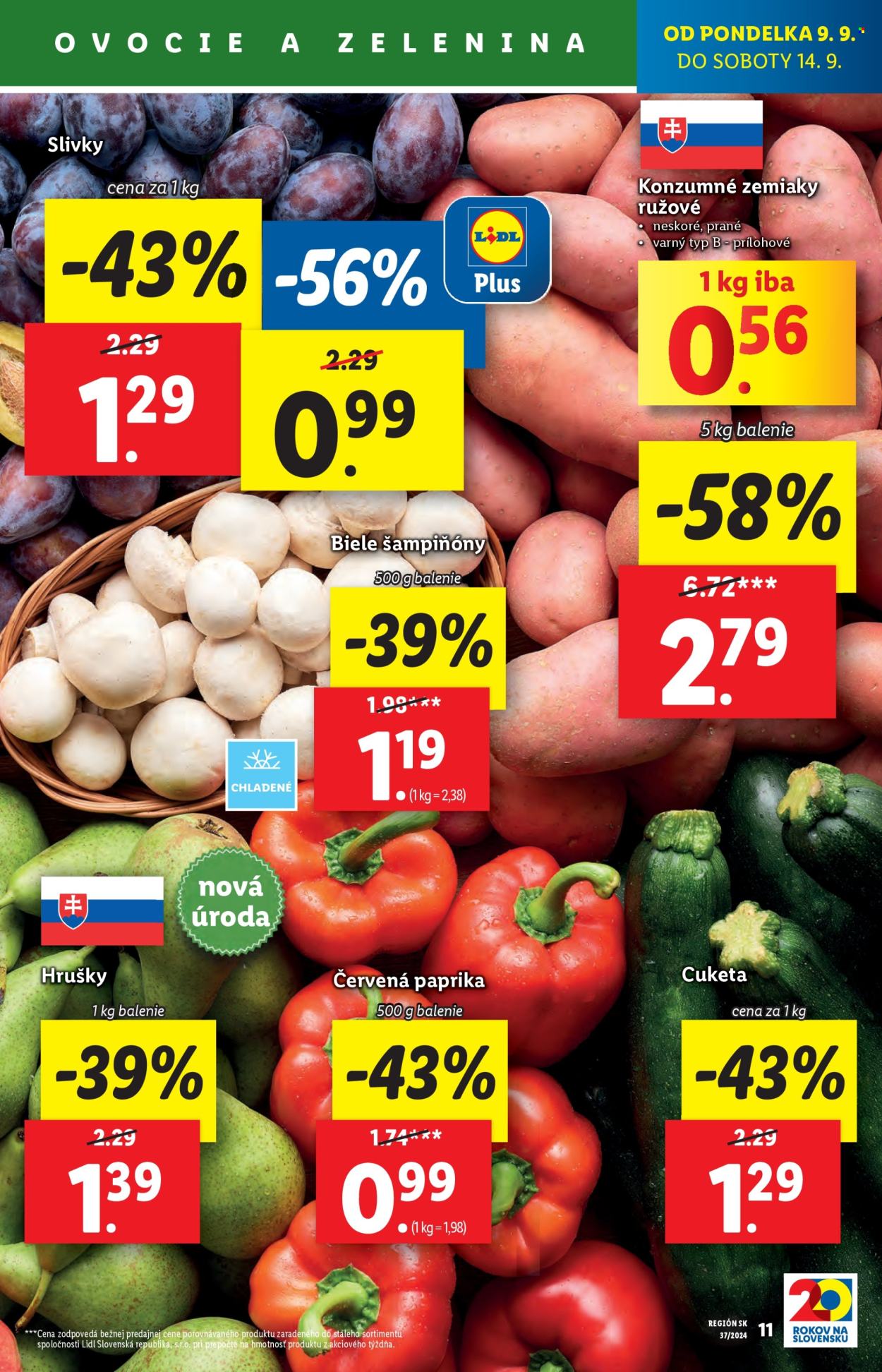 Leták Lidl - 12.9.2024 - 14.9.2024. Strana 15