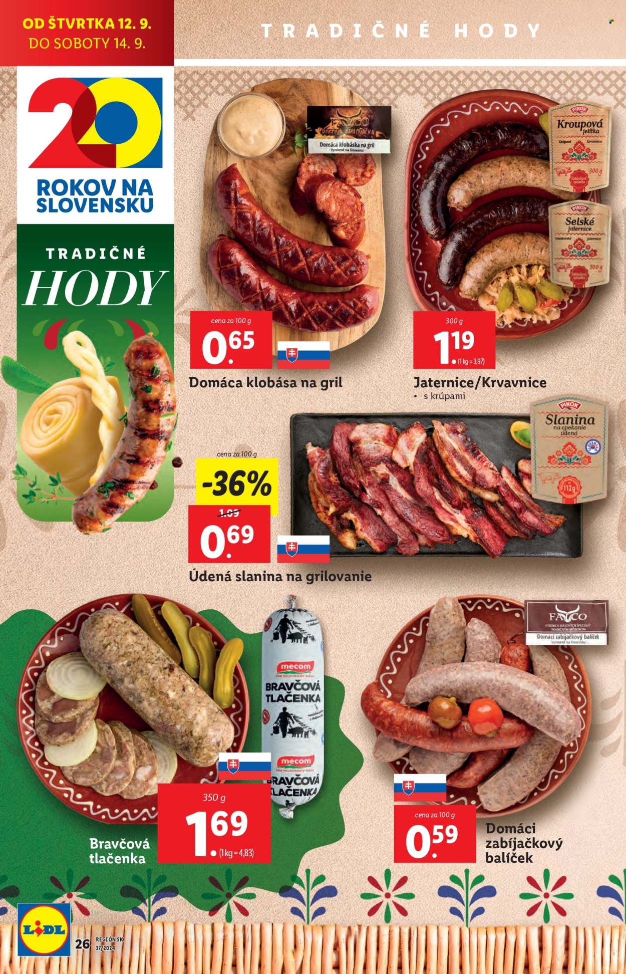 Leták Lidl - 12.9.2024 - 14.9.2024. Strana 30