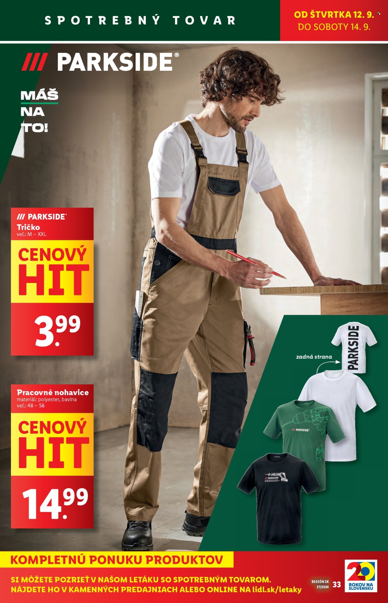 Leták Lidl - 12.9.2024 - 14.9.2024. Strana 37