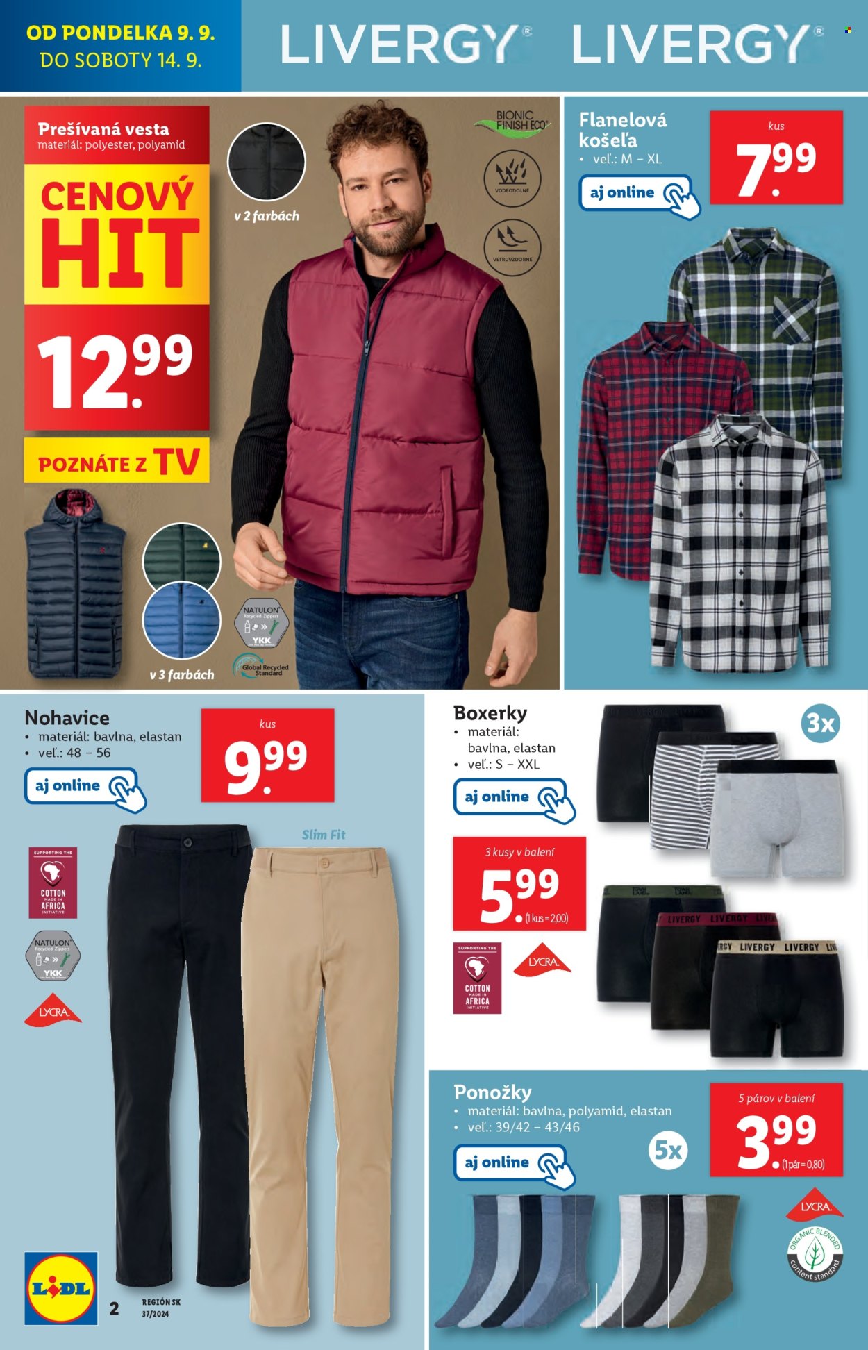 Leták Lidl - 12.9.2024 - 14.9.2024. Strana 50