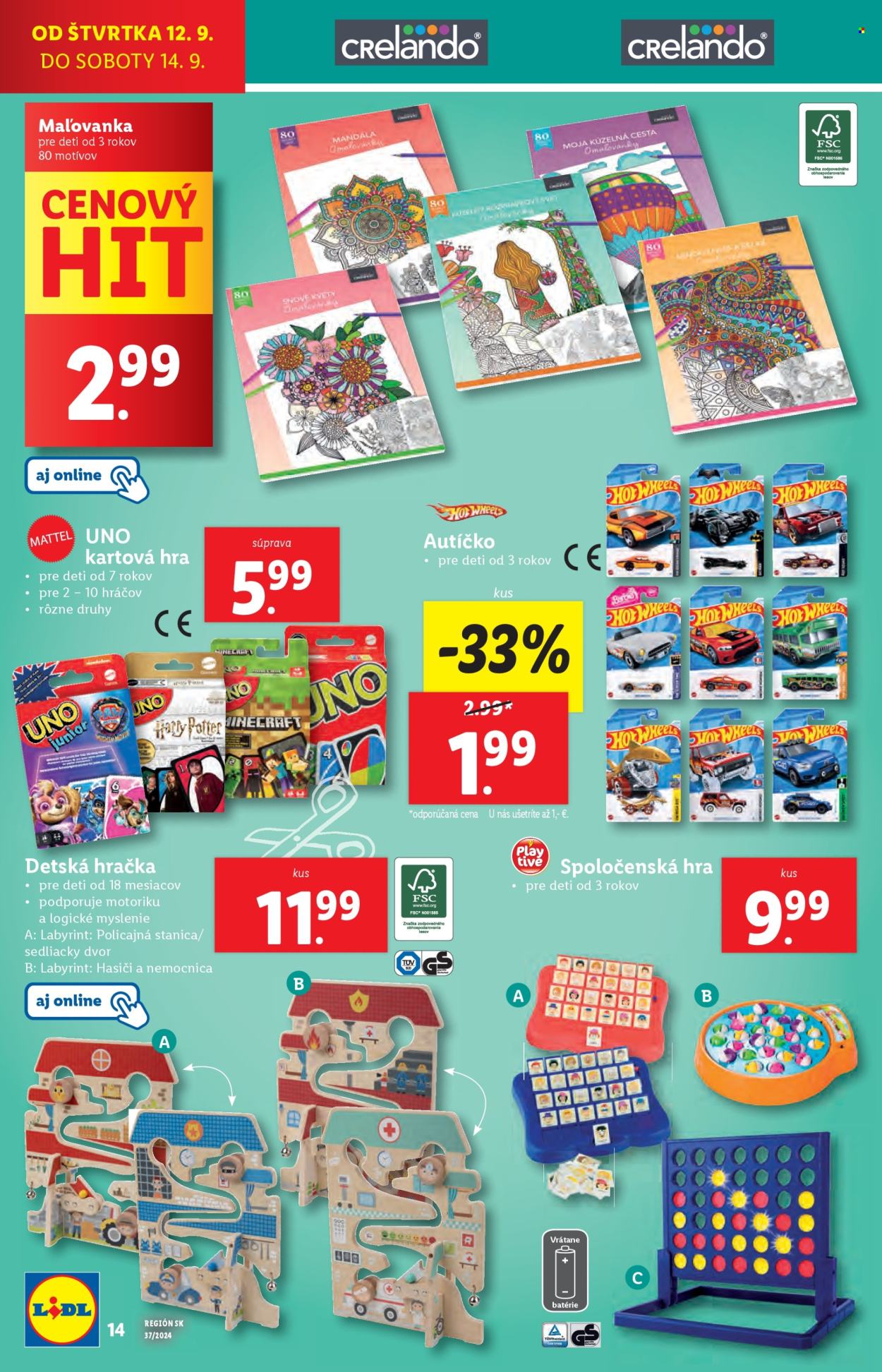 Leták Lidl - 12.9.2024 - 14.9.2024. Strana 61