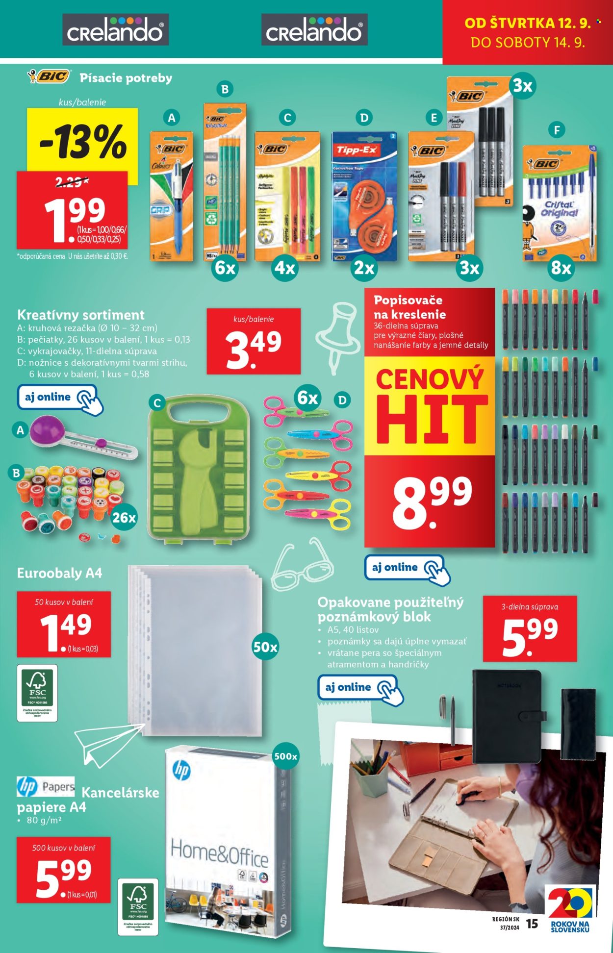 Leták Lidl - 12.9.2024 - 14.9.2024. Strana 62