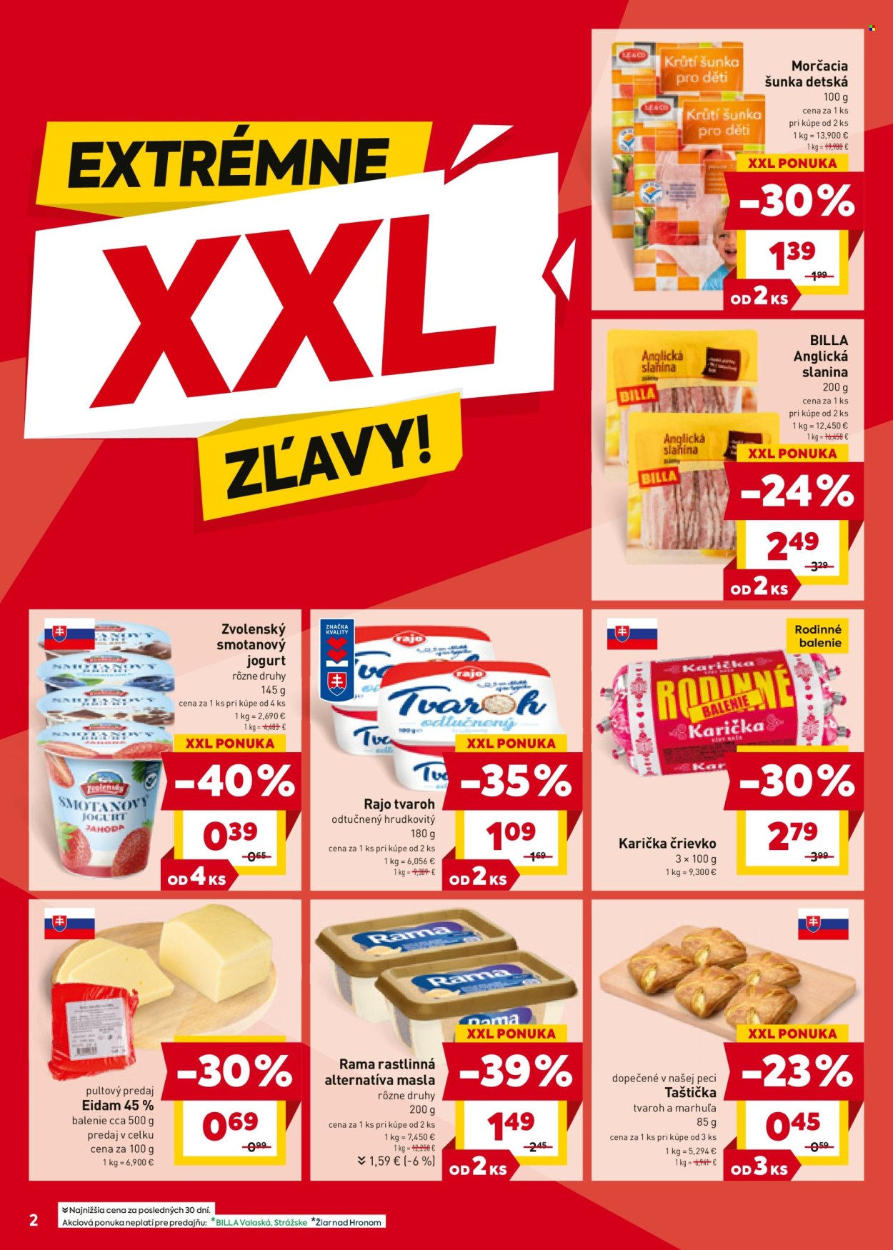 Leták Billa - 11.9.2024 - 17.9.2024. Strana 2