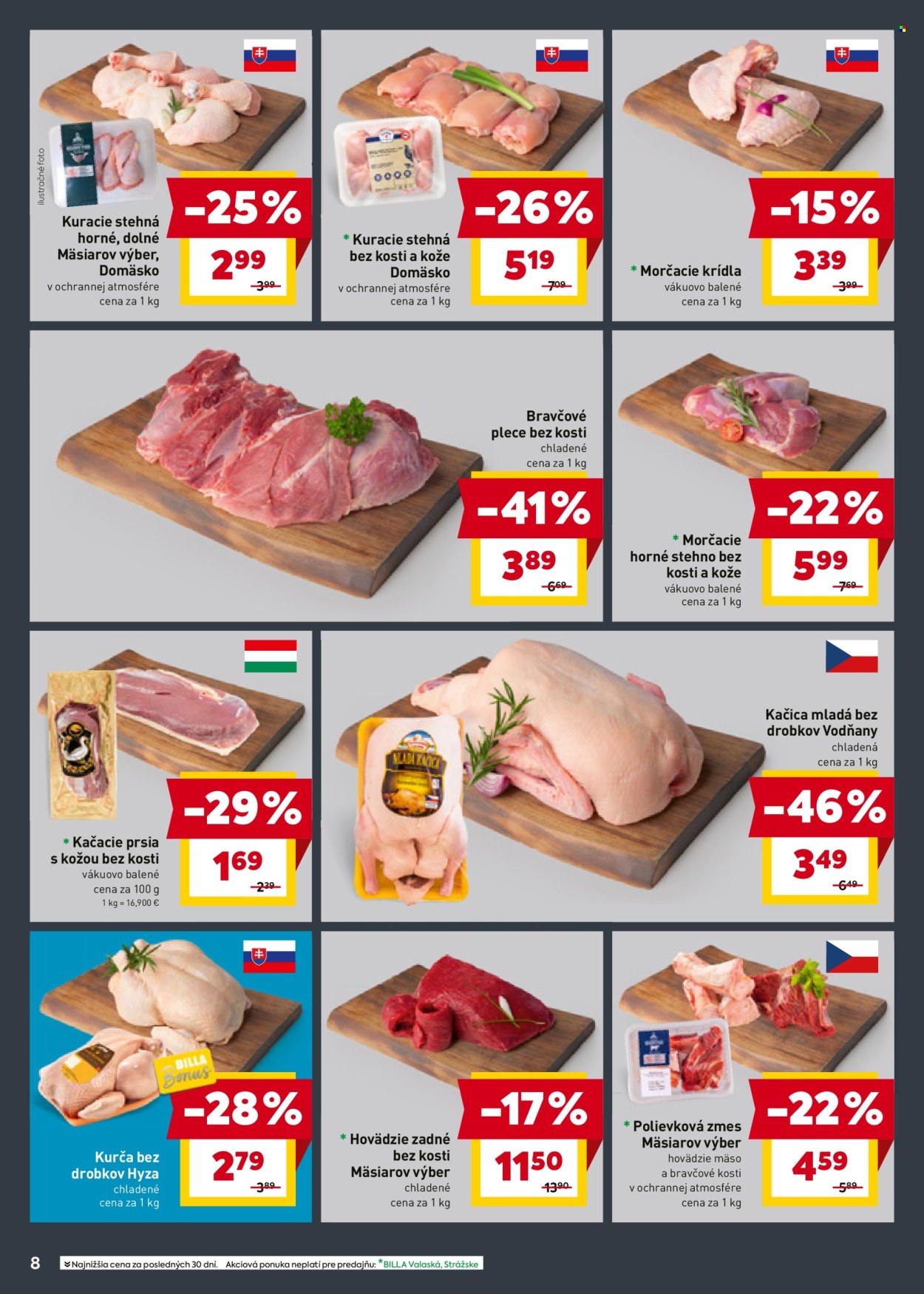 Leták Billa - 11.9.2024 - 17.9.2024. Strana 8
