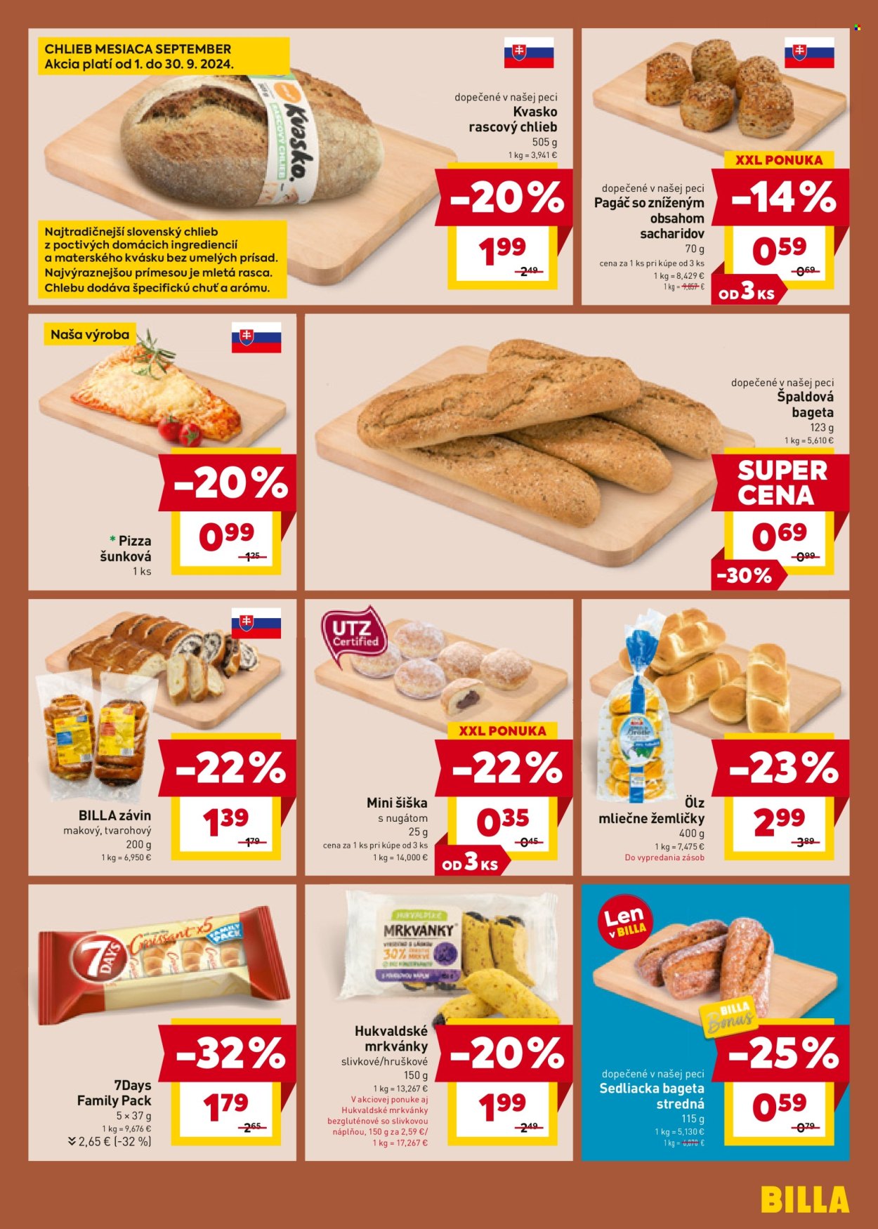 Leták Billa - 11.9.2024 - 17.9.2024. Strana 11
