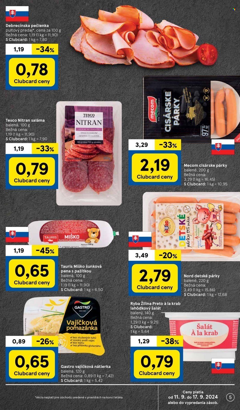 Leták TESCO hypermarket - 11.9.2024 - 17.9.2024. Strana 5