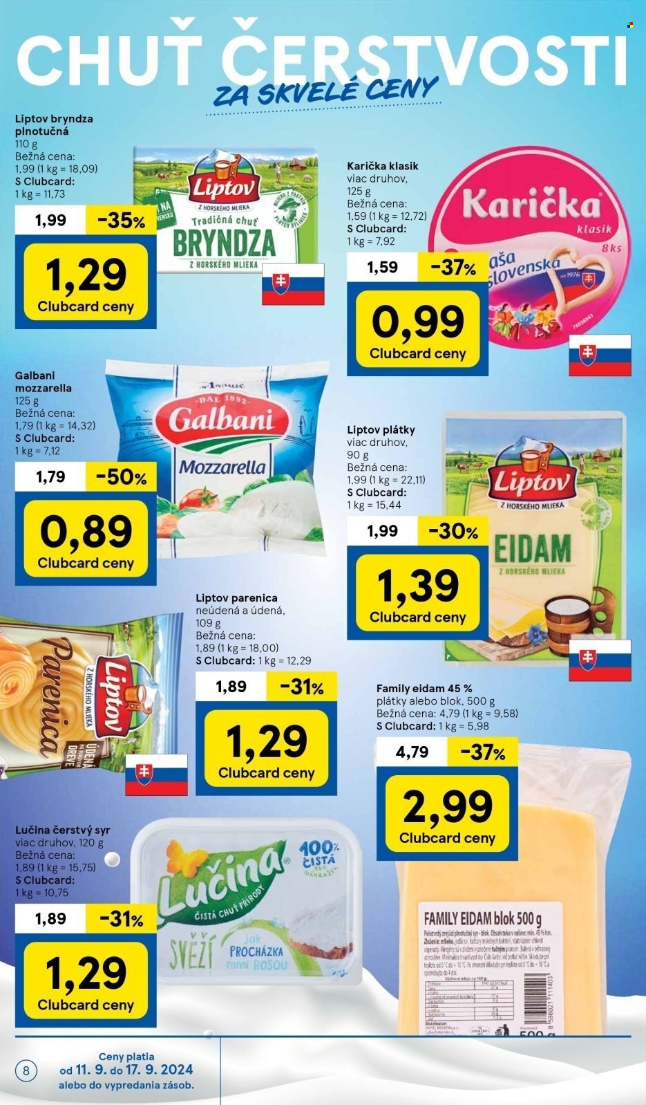 Leták TESCO hypermarket - 11.9.2024 - 17.9.2024. Strana 8