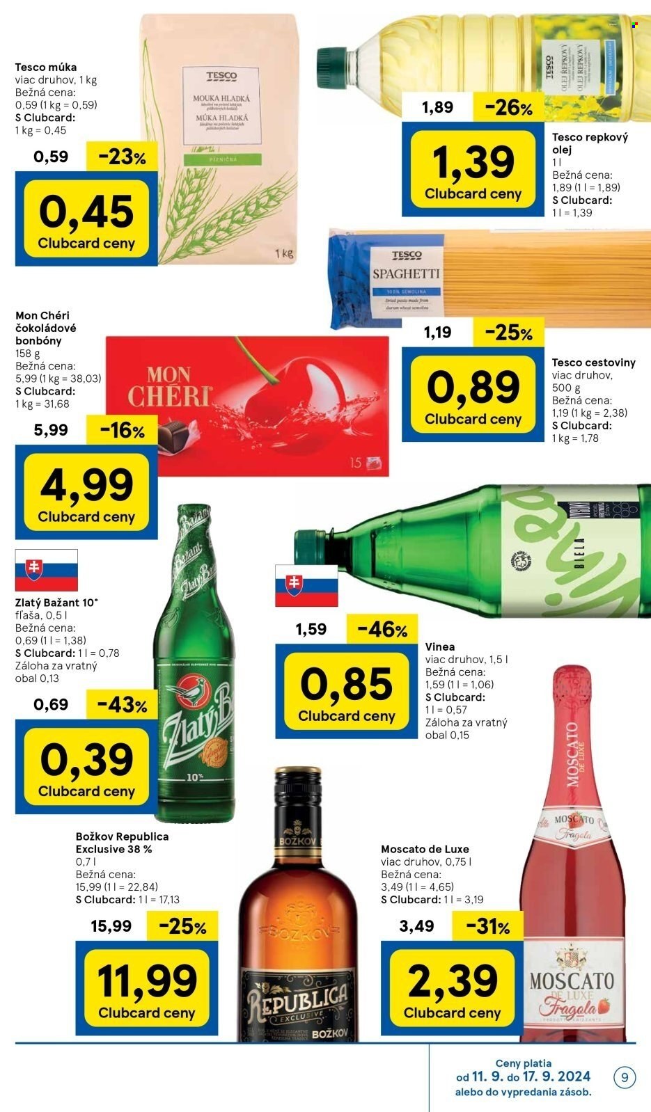Leták TESCO hypermarket - 11.9.2024 - 17.9.2024. Strana 9
