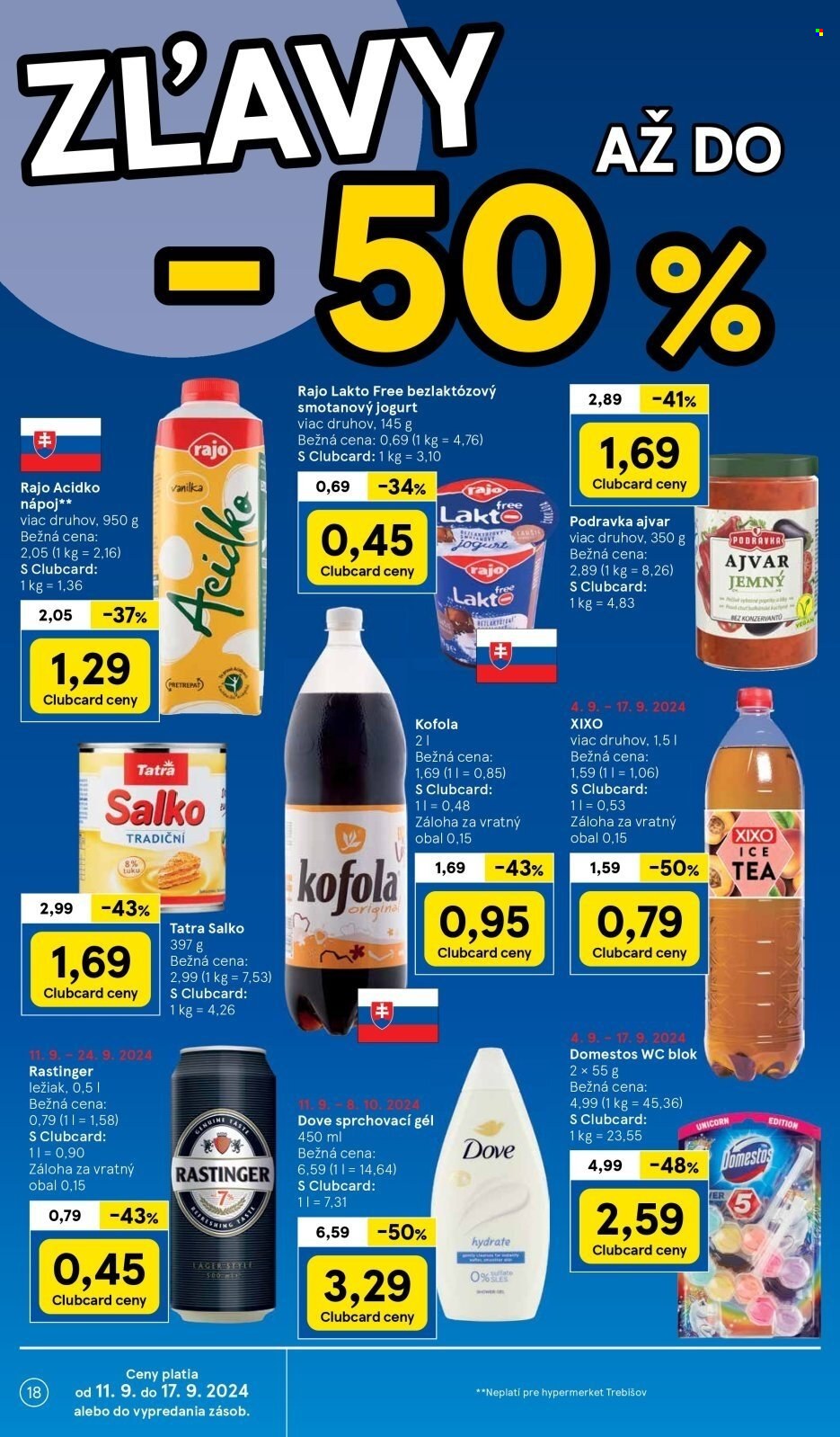 Leták TESCO hypermarket - 11.9.2024 - 17.9.2024. Strana 18