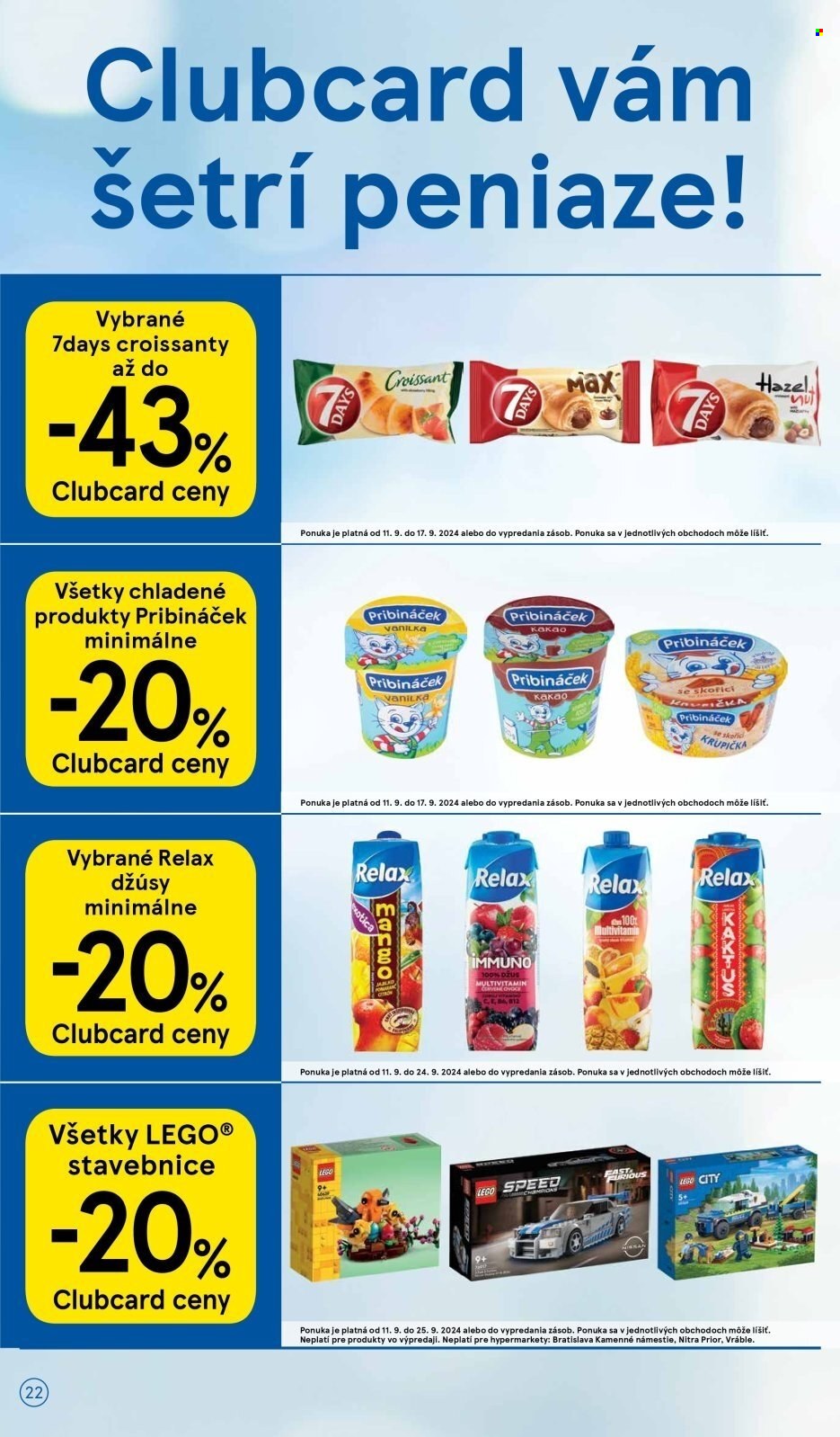 Leták TESCO hypermarket - 11.9.2024 - 17.9.2024. Strana 22