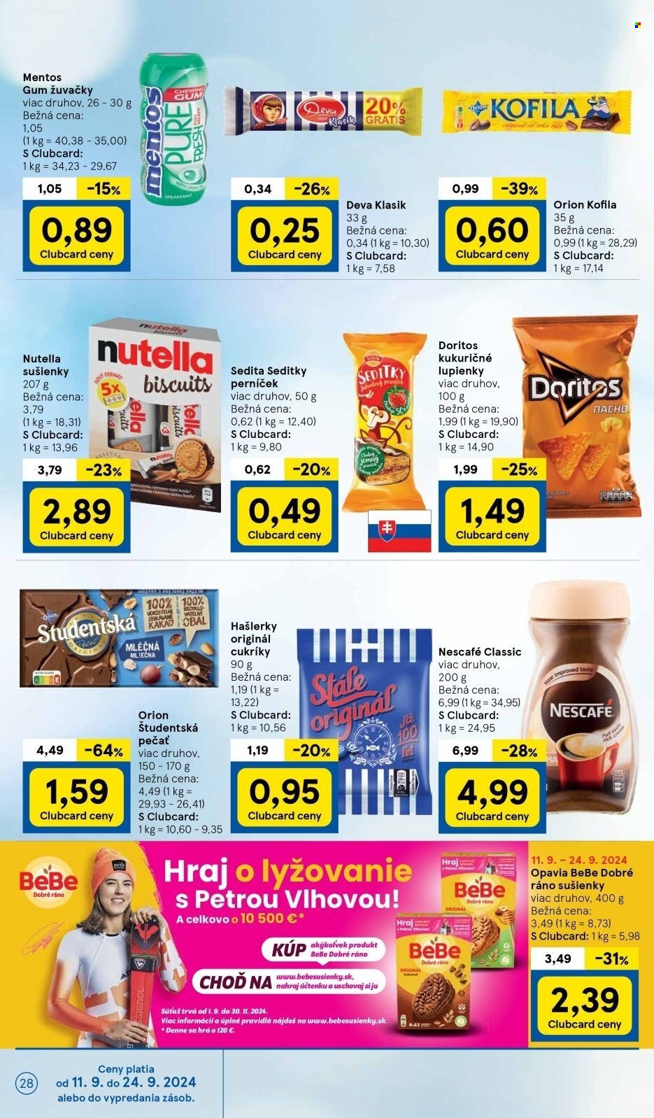 Leták TESCO hypermarket - 11.9.2024 - 17.9.2024. Strana 28