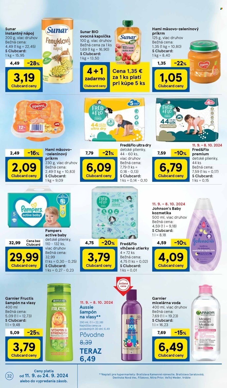 Leták TESCO hypermarket - 11.9.2024 - 17.9.2024. Strana 32
