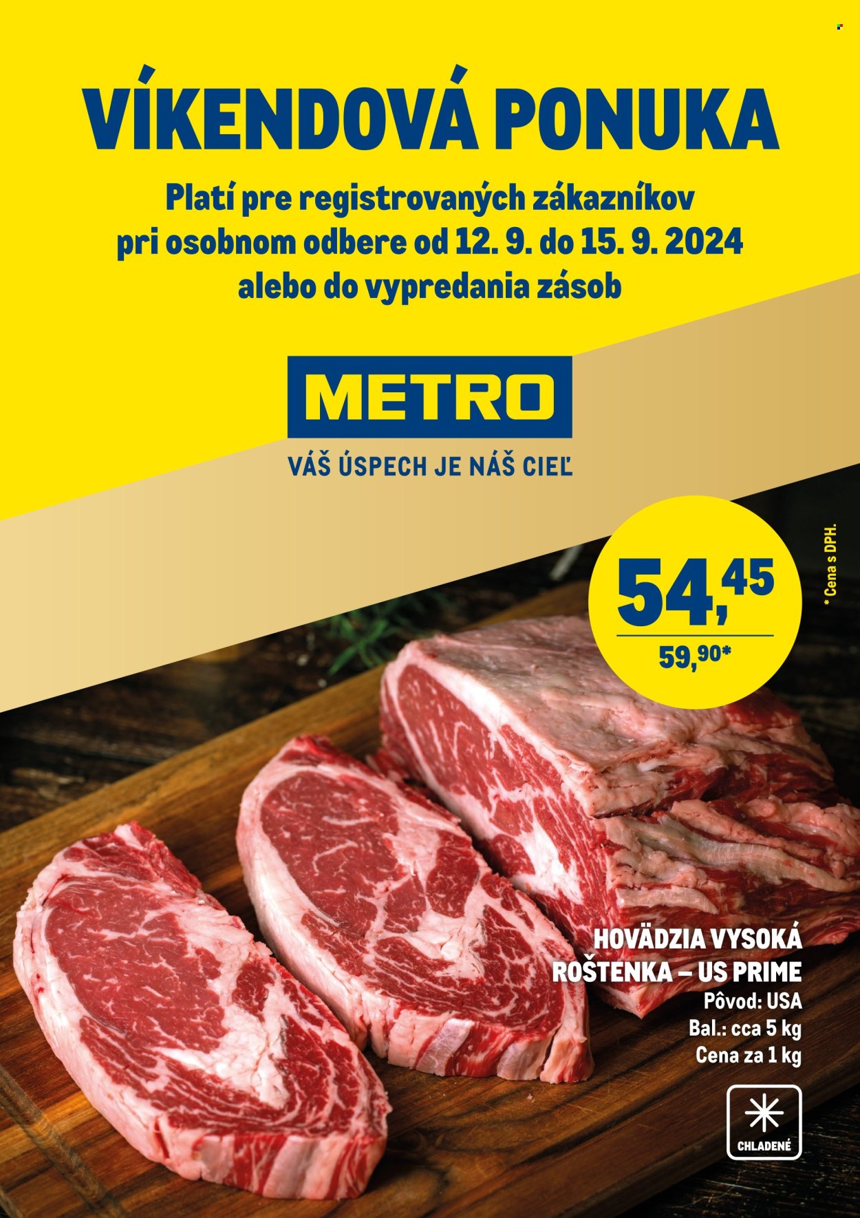 Leták Metro - 12.9.2024 - 15.9.2024. Strana 1