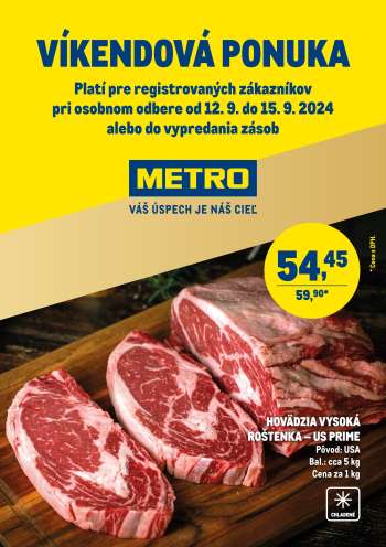 Leták Metro - 12.9.2024 - 15.9.2024.