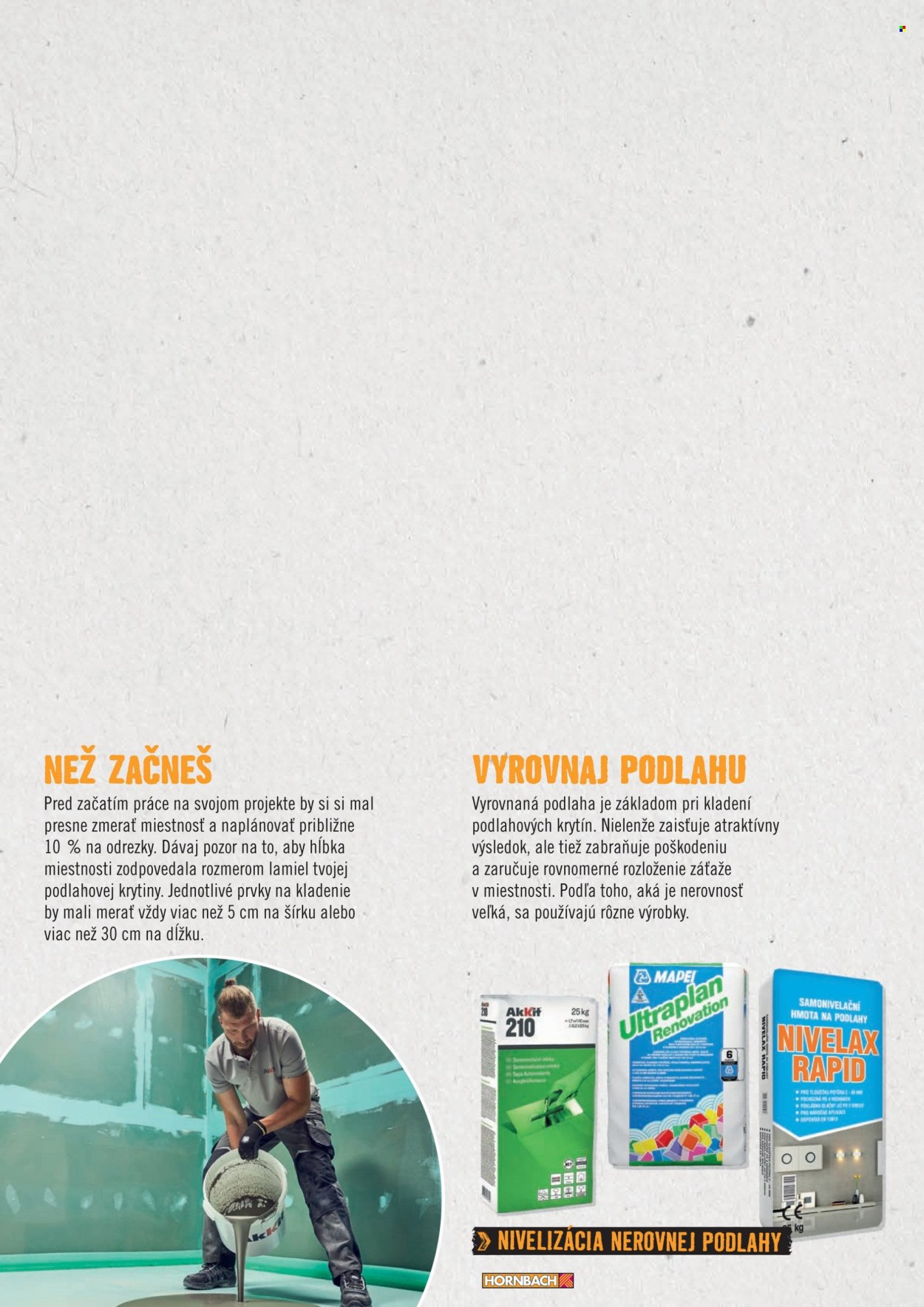 Leták Hornbach. Strana 6