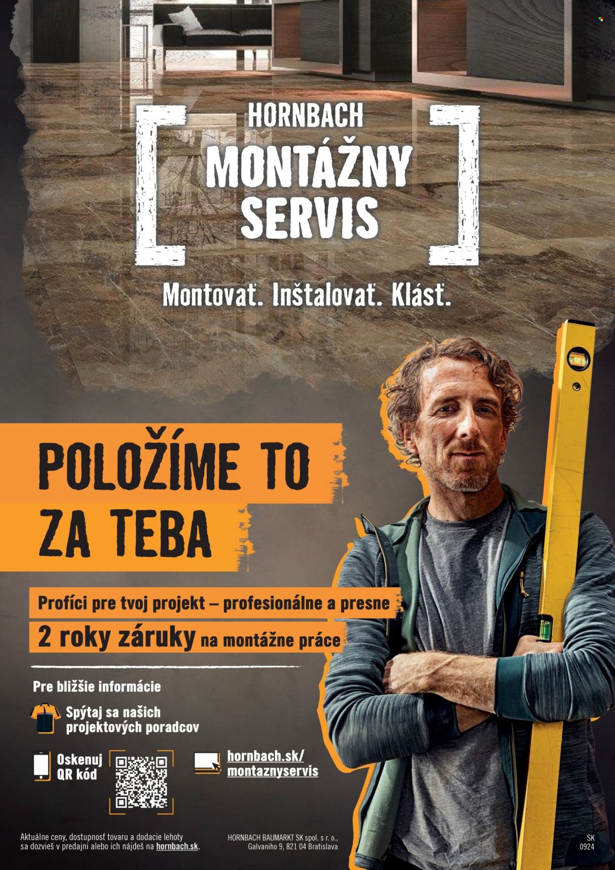 Leták Hornbach. Strana 40
