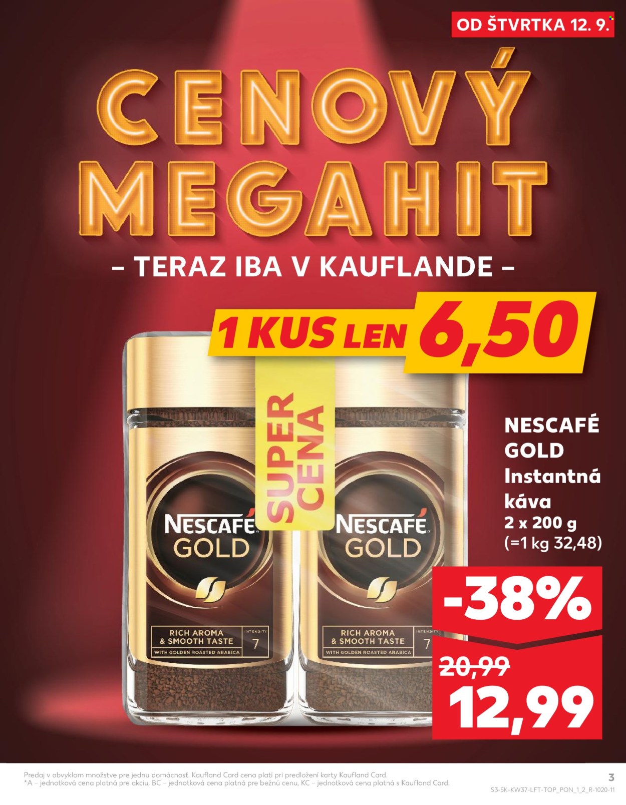 Leták Kaufland - 12.9.2024 - 18.9.2024. Strana 3
