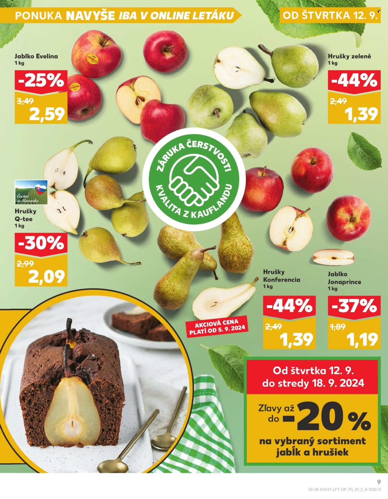 Leták Kaufland - 12.9.2024 - 18.9.2024. Strana 9
