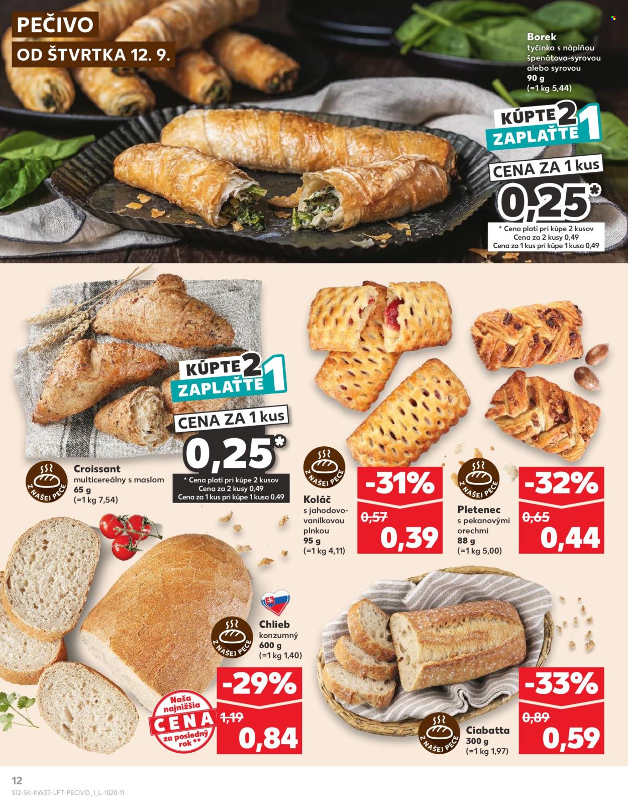Leták Kaufland - 12.9.2024 - 18.9.2024. Strana 12