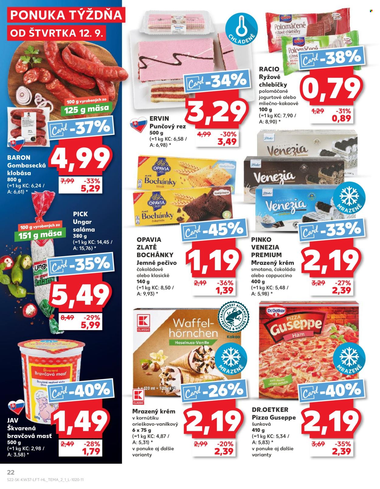 Leták Kaufland - 12.9.2024 - 18.9.2024. Strana 22
