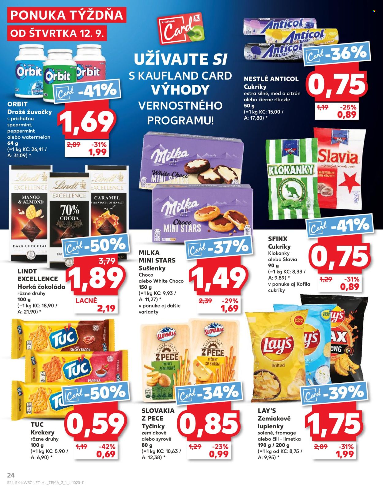 Leták Kaufland - 12.9.2024 - 18.9.2024. Strana 24