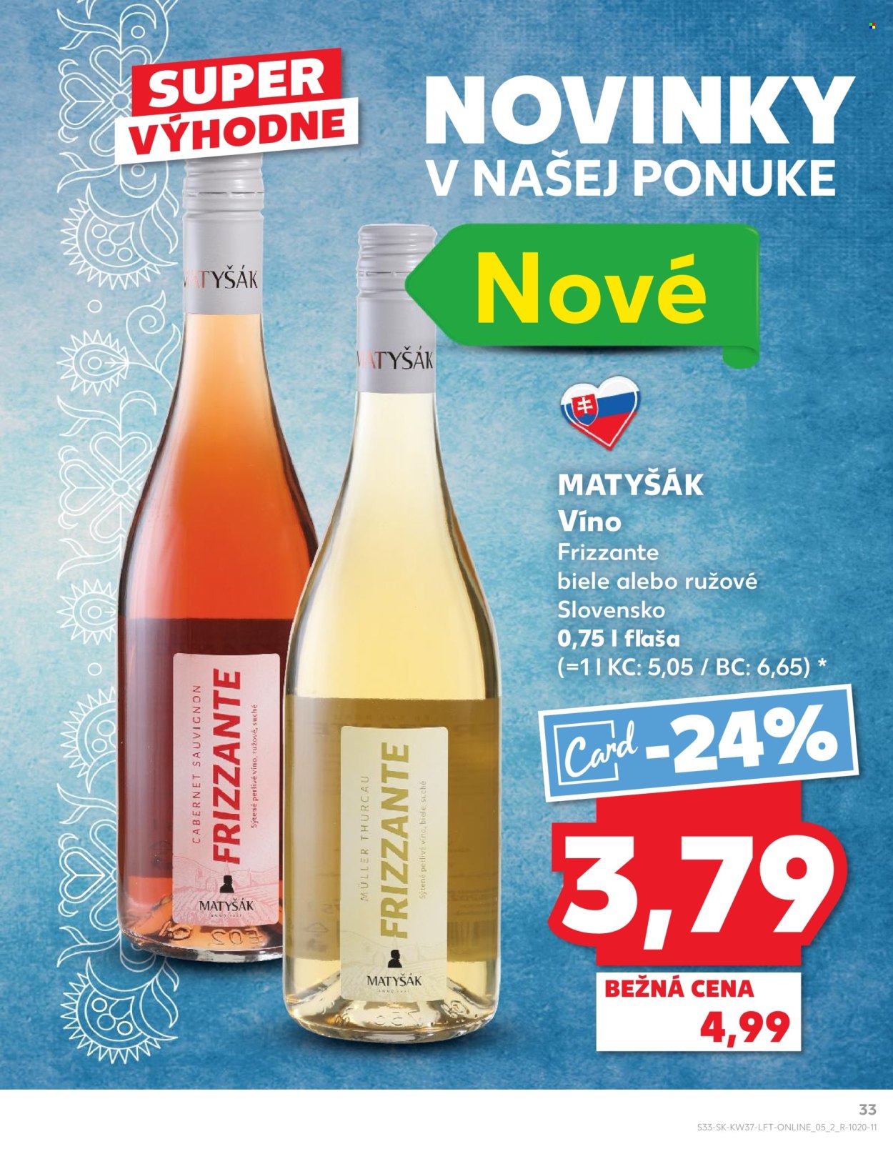Leták Kaufland - 12.9.2024 - 18.9.2024. Strana 33