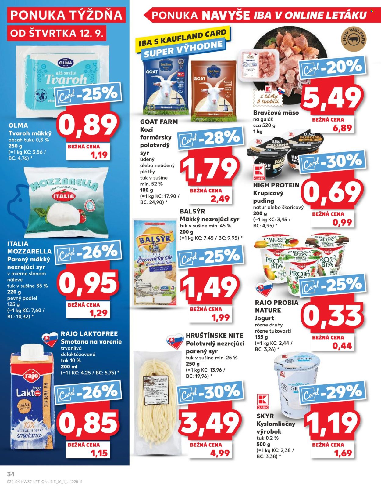 Leták Kaufland - 12.9.2024 - 18.9.2024. Strana 34