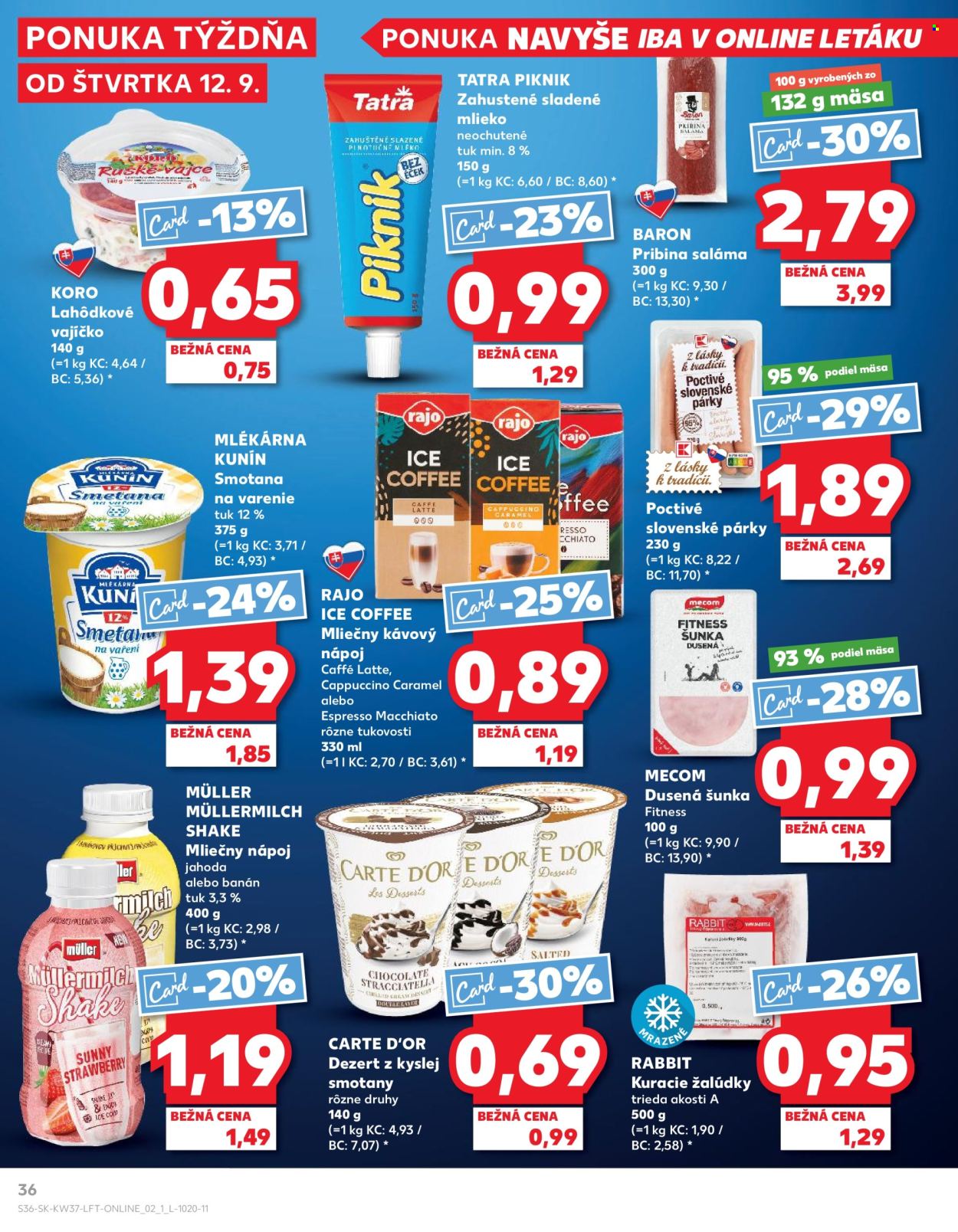 Leták Kaufland - 12.9.2024 - 18.9.2024. Strana 36