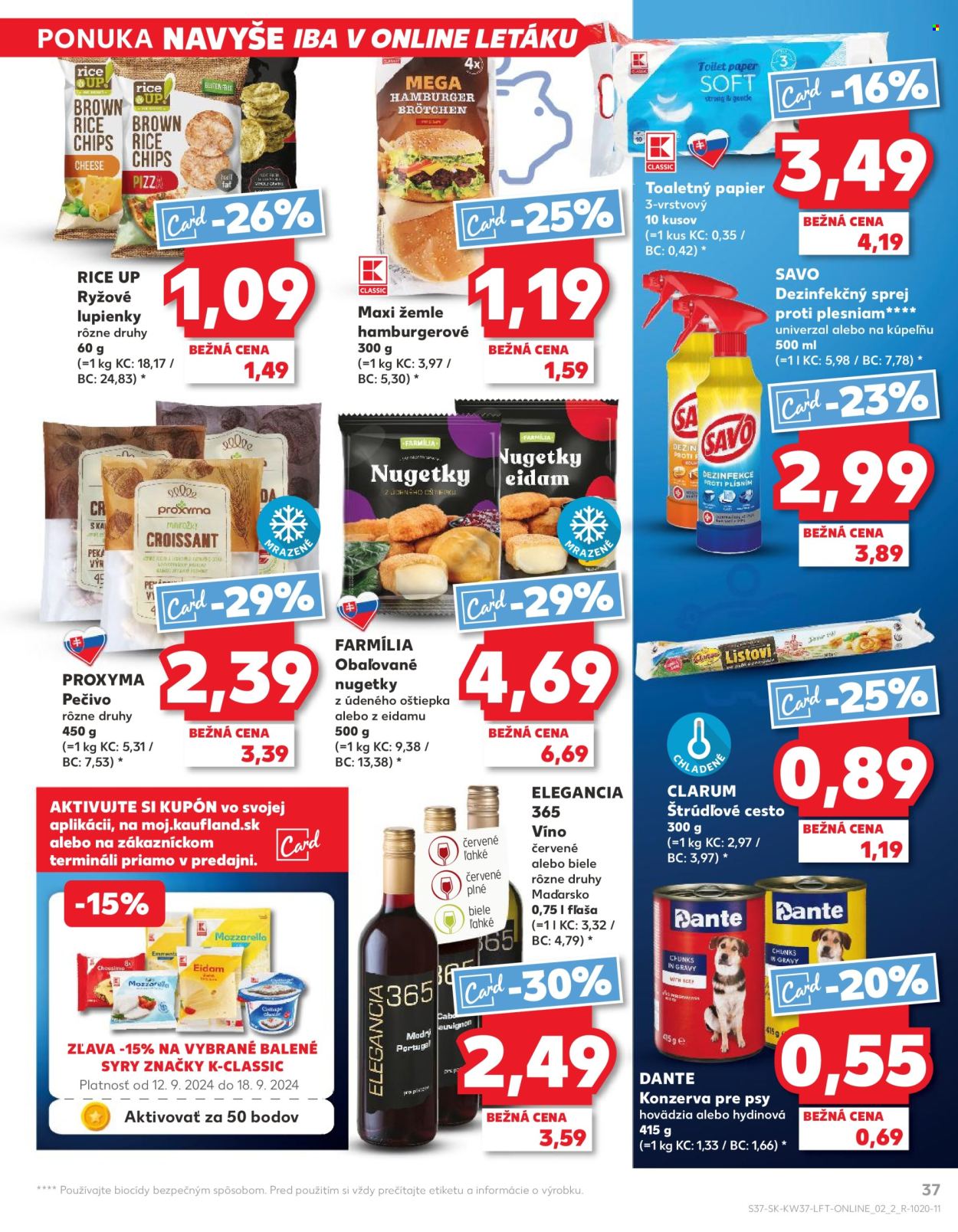 Leták Kaufland - 12.9.2024 - 18.9.2024. Strana 37