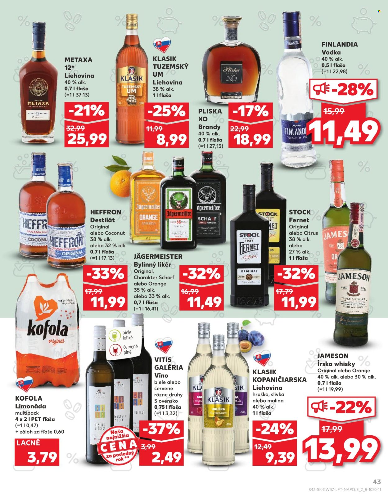 Leták Kaufland - 12.9.2024 - 18.9.2024. Strana 43