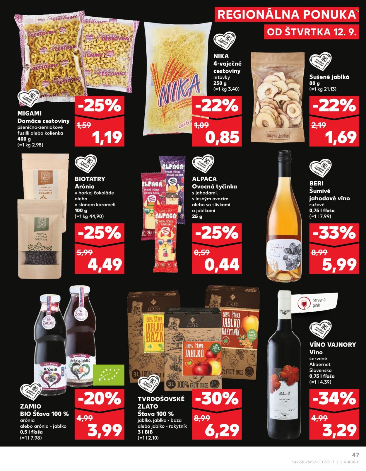 Leták Kaufland - 12.9.2024 - 18.9.2024. Strana 47