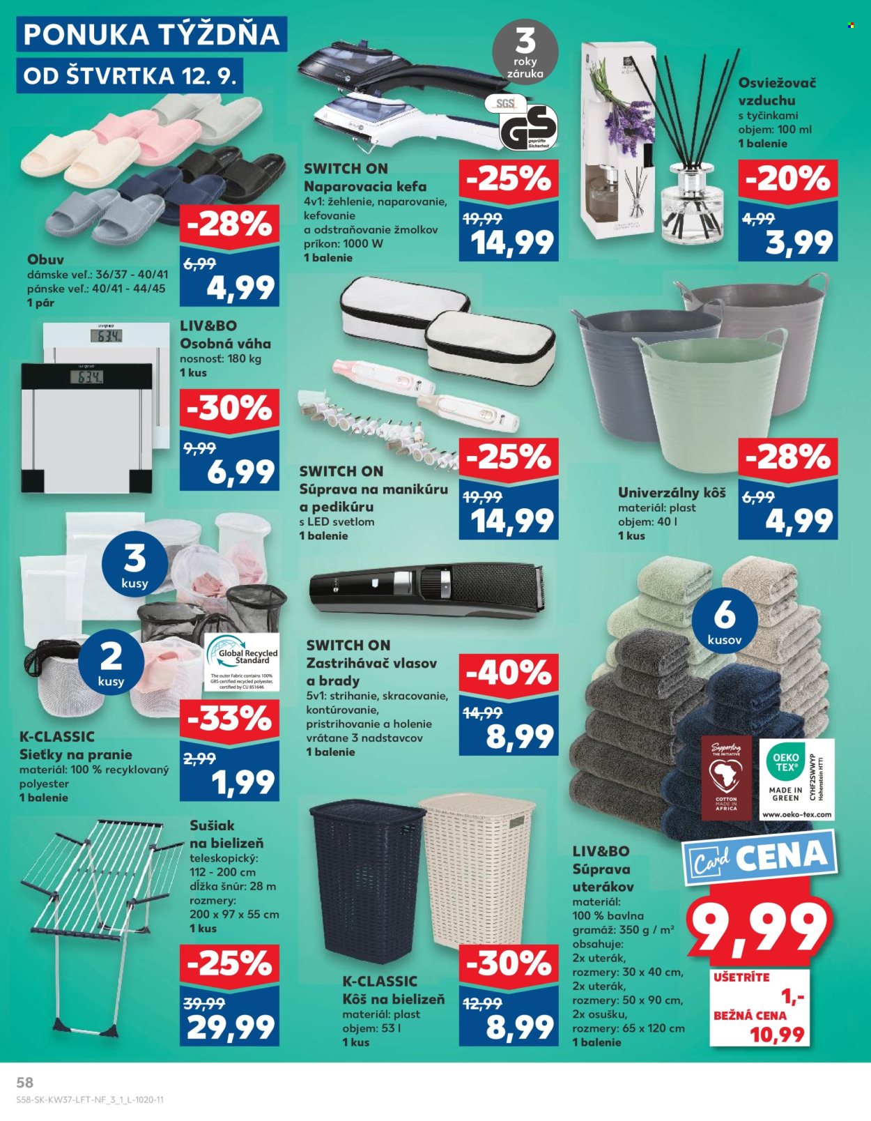 Leták Kaufland - 12.9.2024 - 18.9.2024. Strana 58
