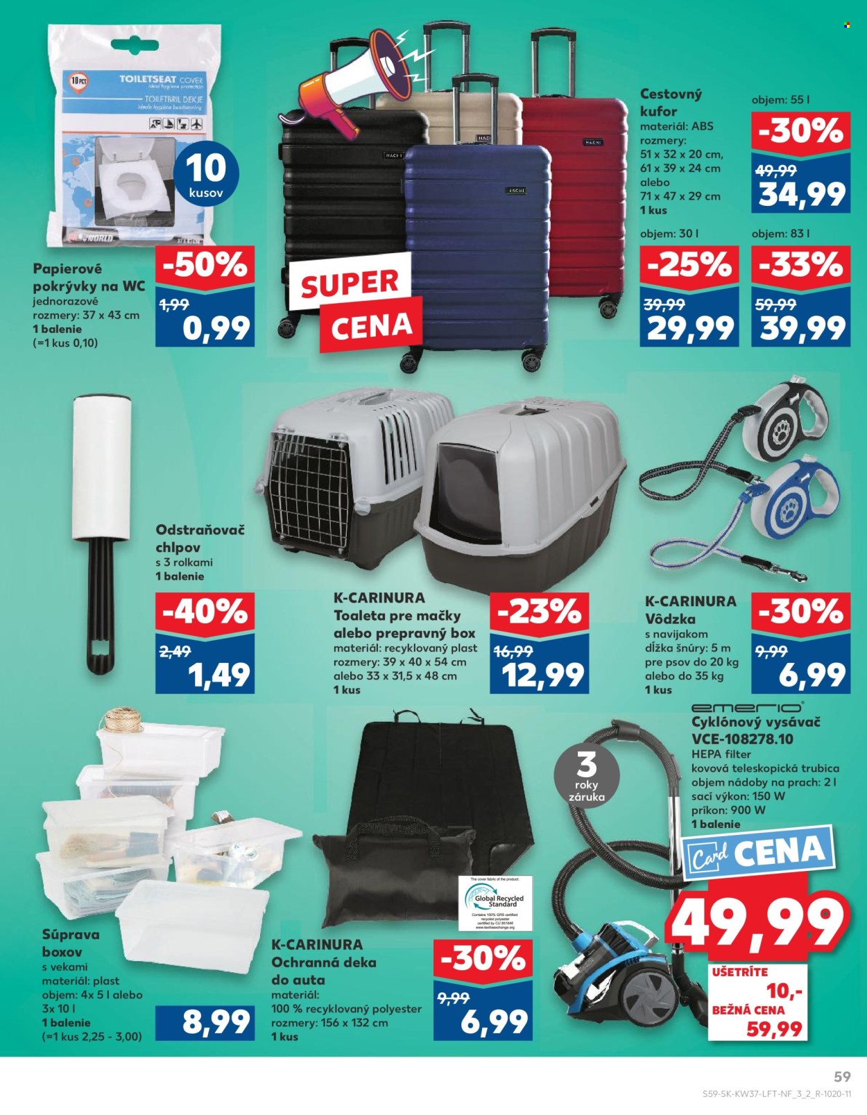 Leták Kaufland - 12.9.2024 - 18.9.2024. Strana 59