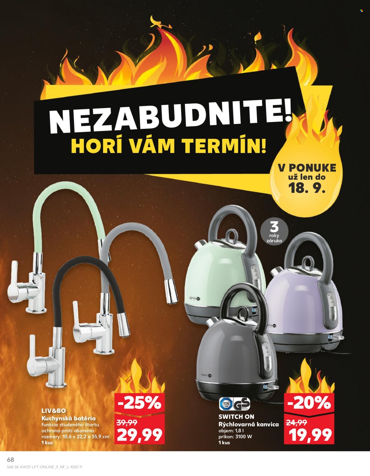 Leták Kaufland - 12.9.2024 - 18.9.2024. Strana 68